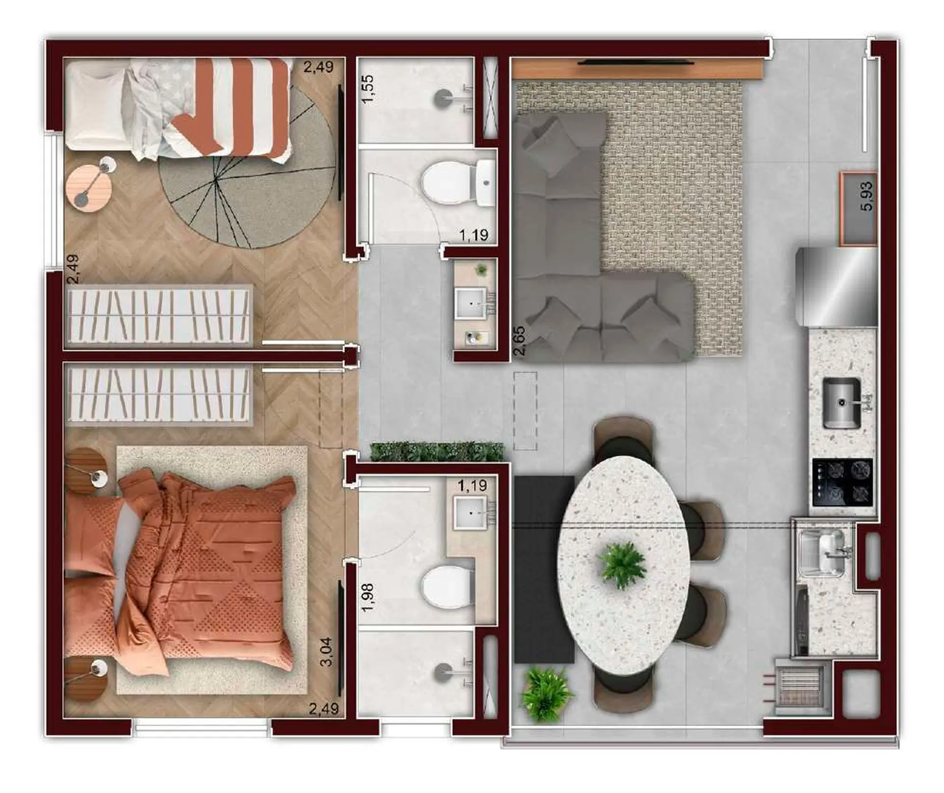 Planta 3 – Giardino Verticale
