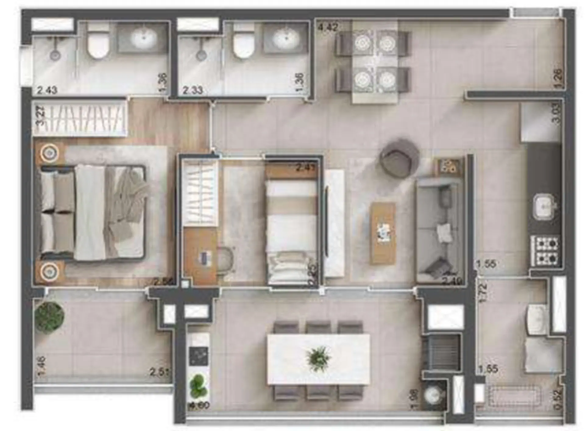 Planta 1 – Go Madre