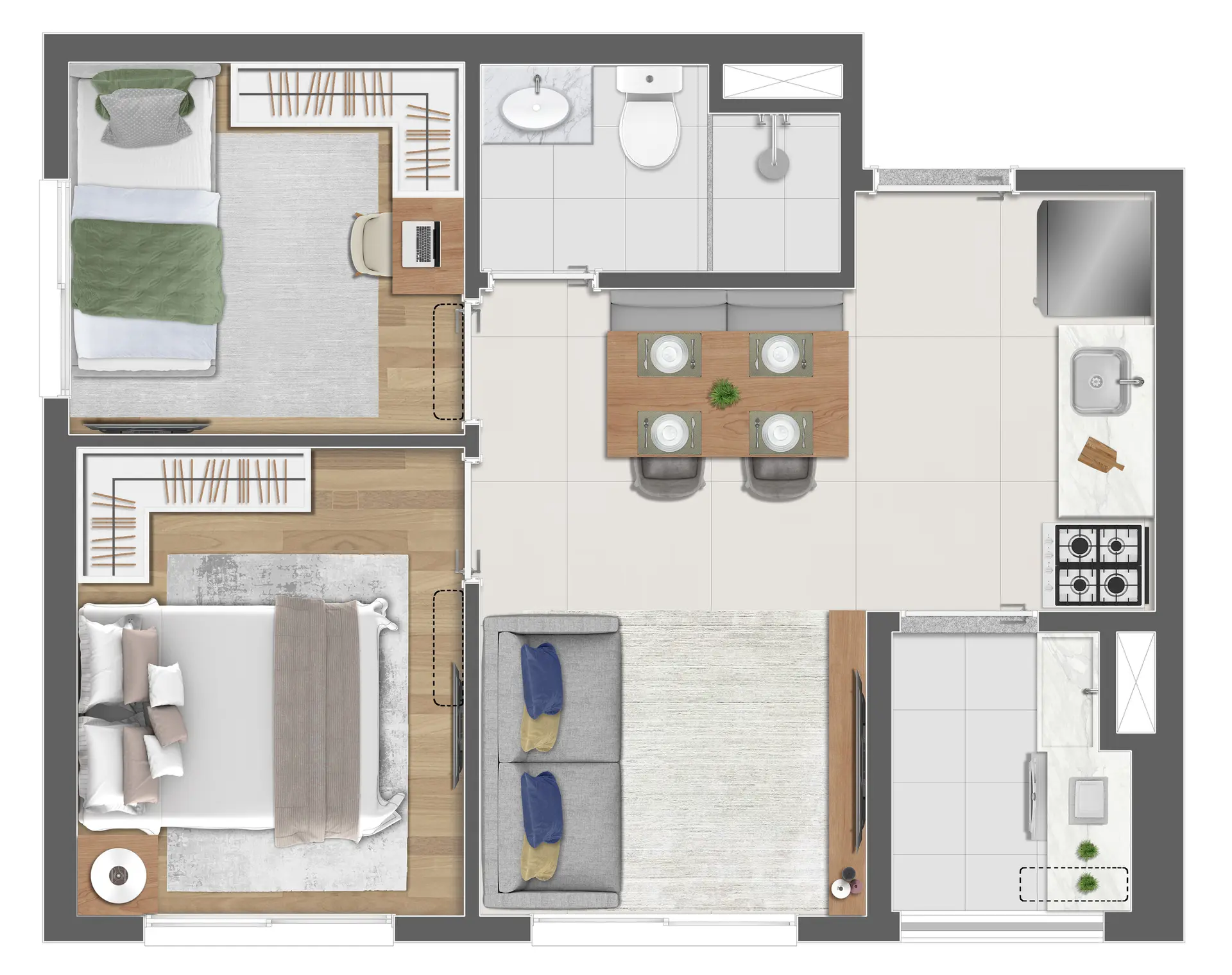 Planta 3 – Golden Life Tatuapé
