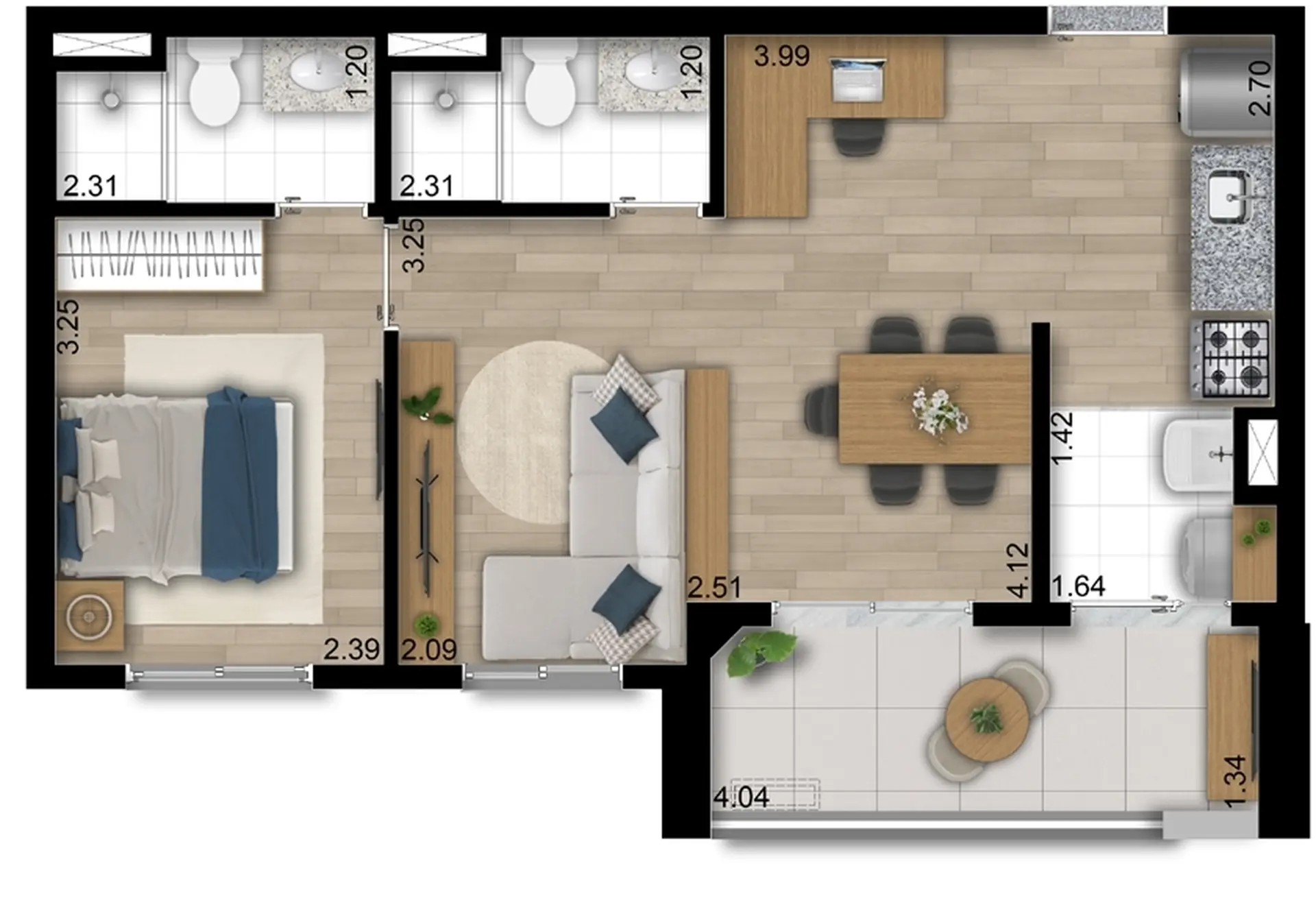 Planta 3 – Gran Sky