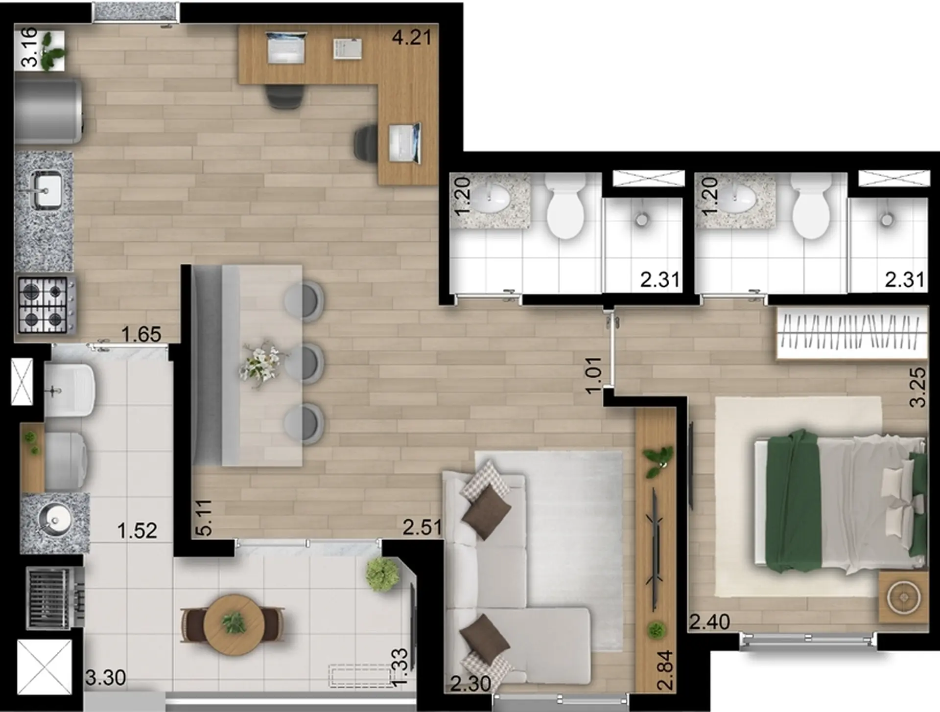 Planta 2 – Gran Sky