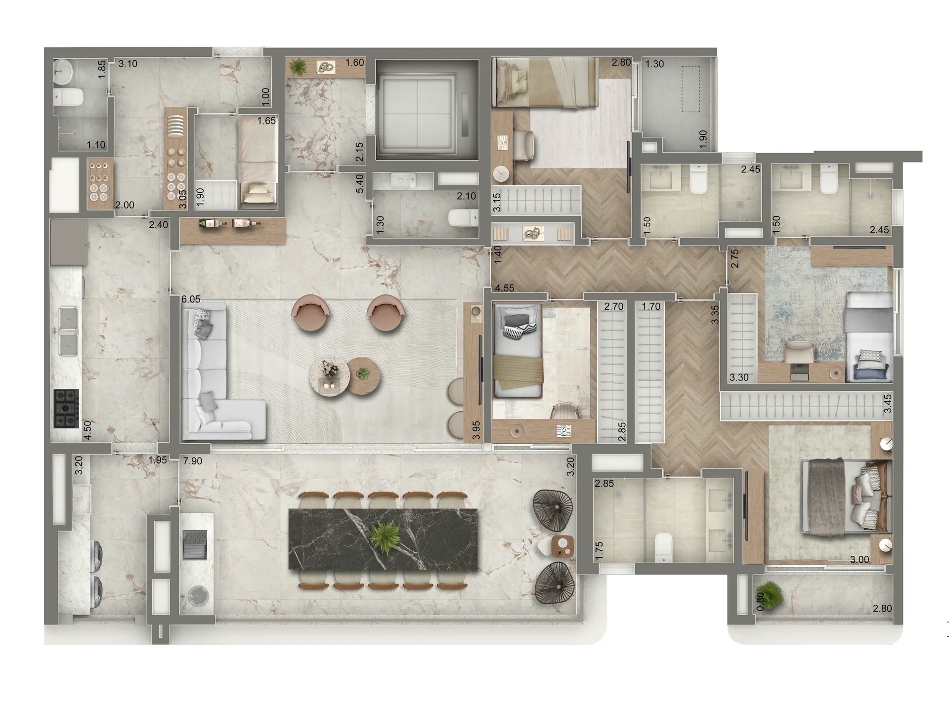Planta 1 – Green Garden