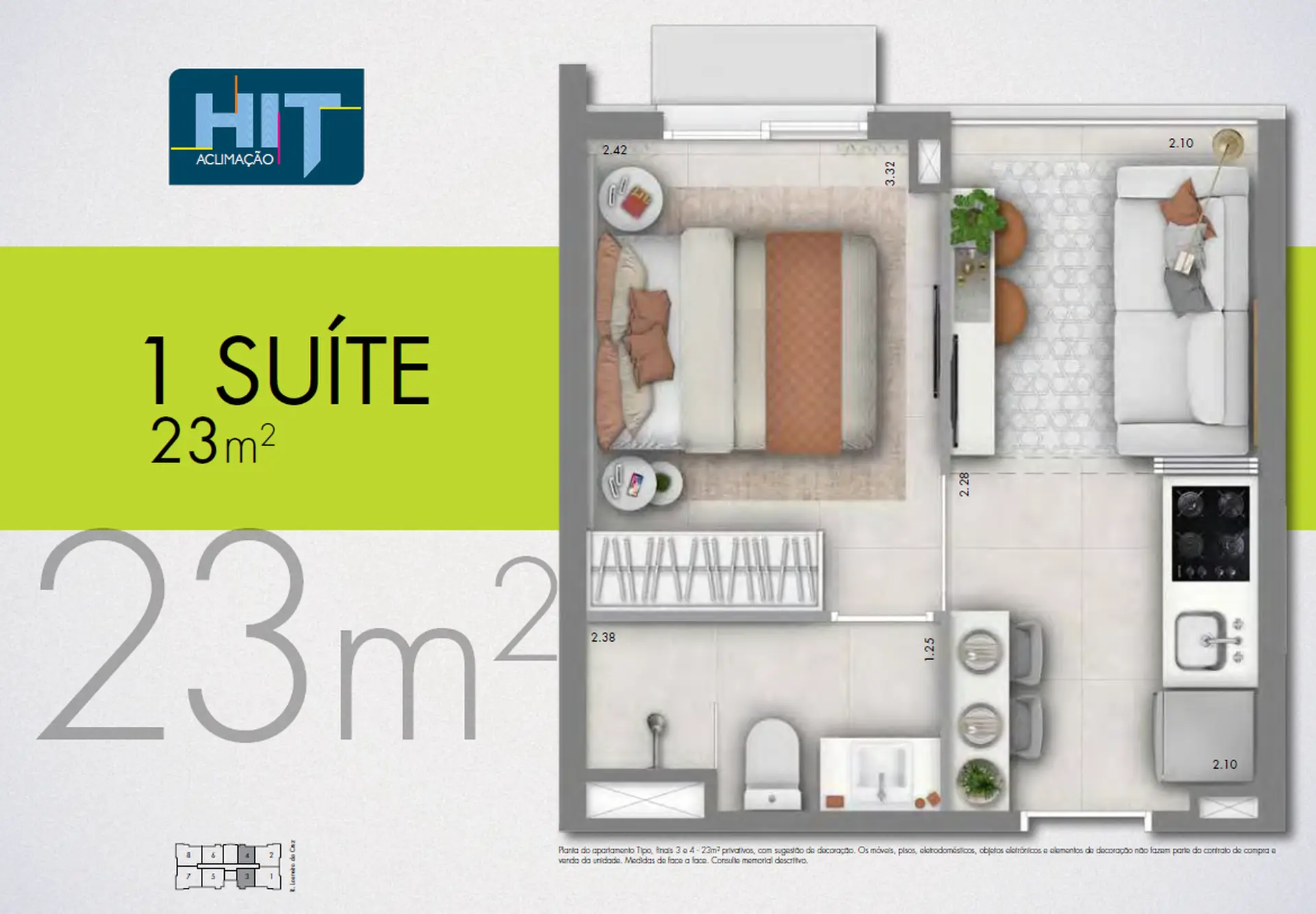 Planta 1 – HIT Aclimação