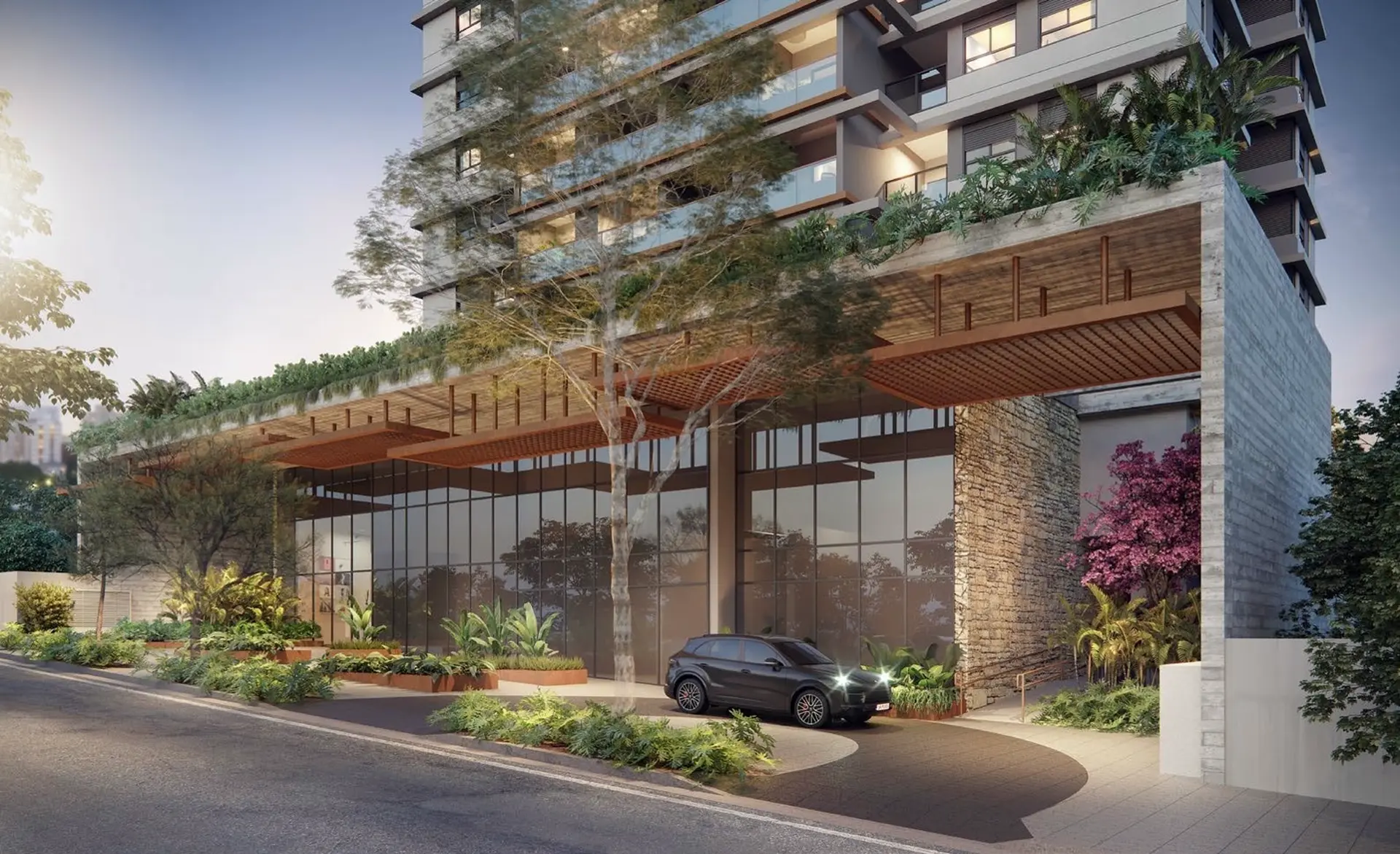 Fachada Haus Mitre Jardins – Bela Vista