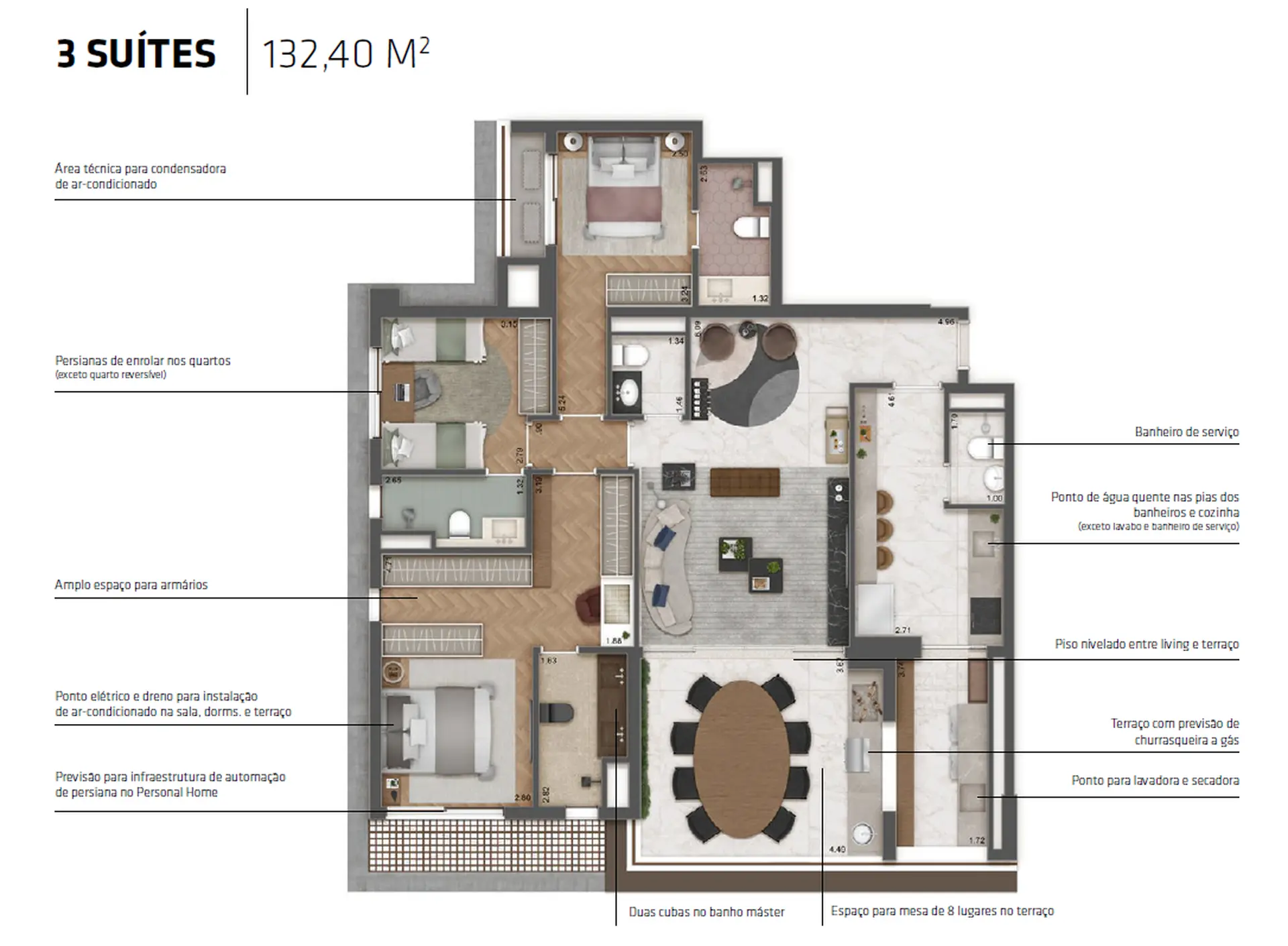 Planta 1 – Haus Mitre Jardins