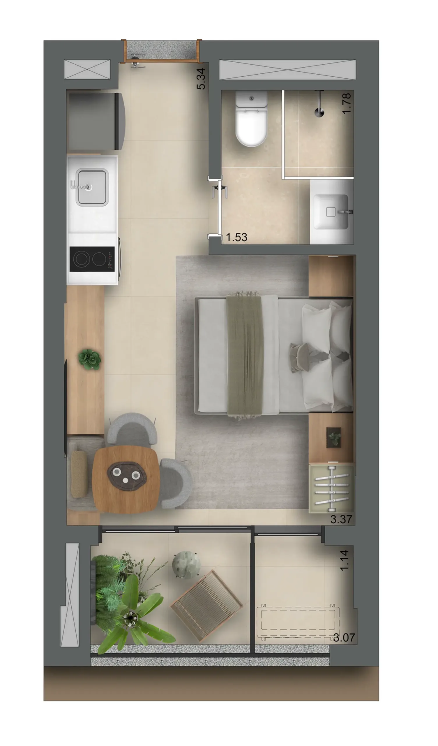 Planta 2 – Helbor Collage Bela Vista