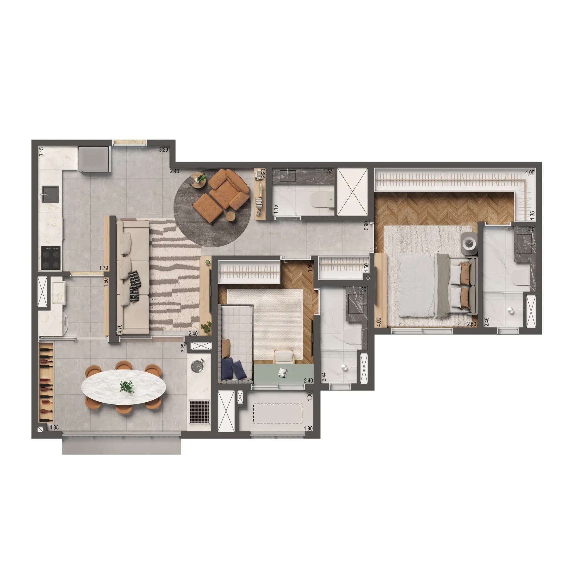 Planta 1 – High Line By Living