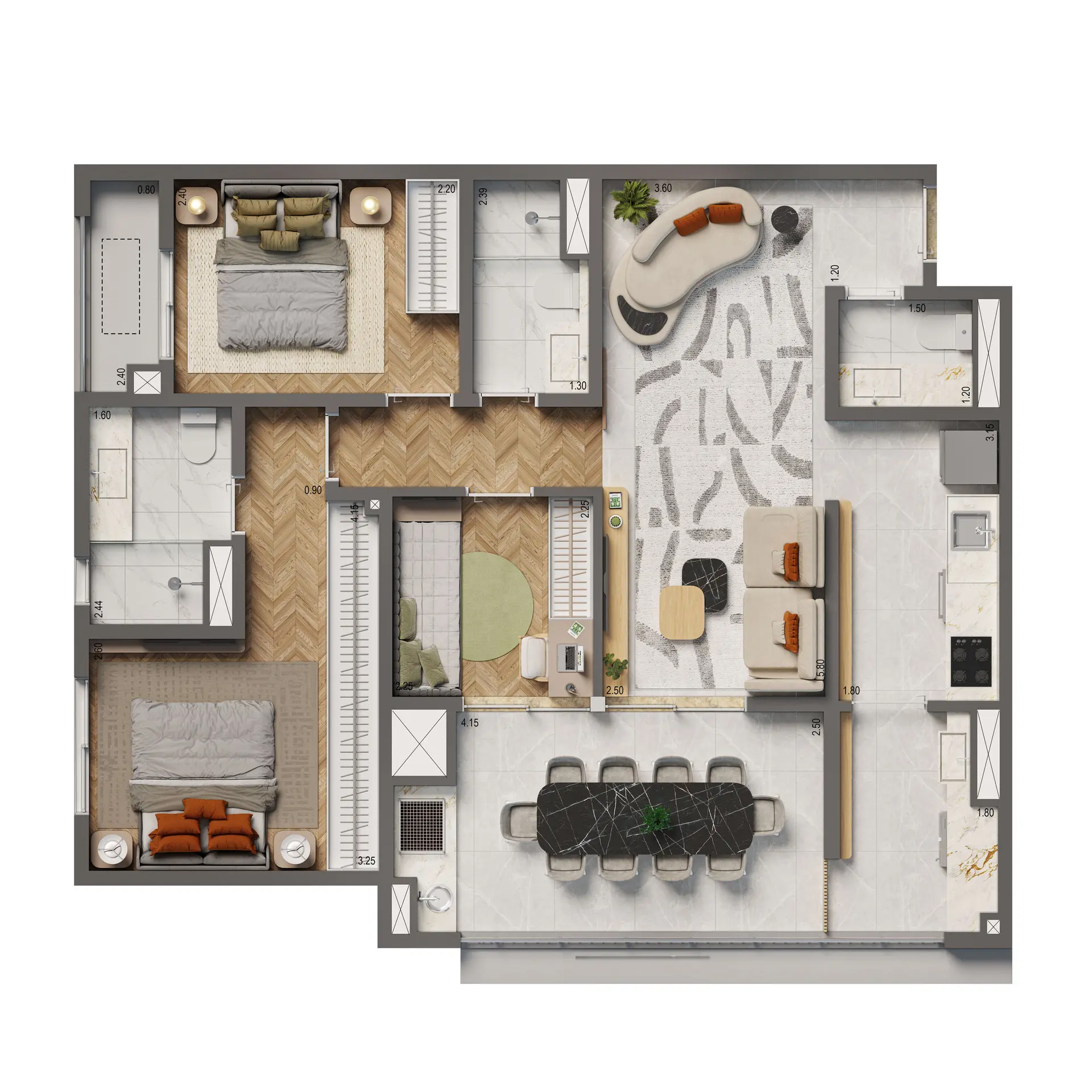 Planta 4 – High Line By Living