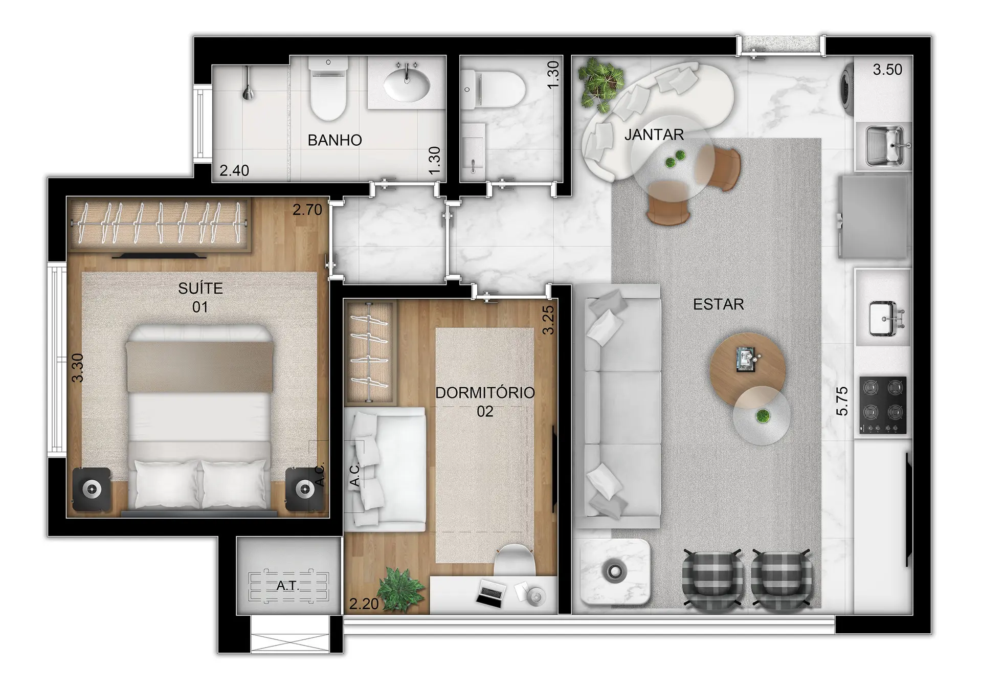 Planta 4 – Inspire Ibirapuera