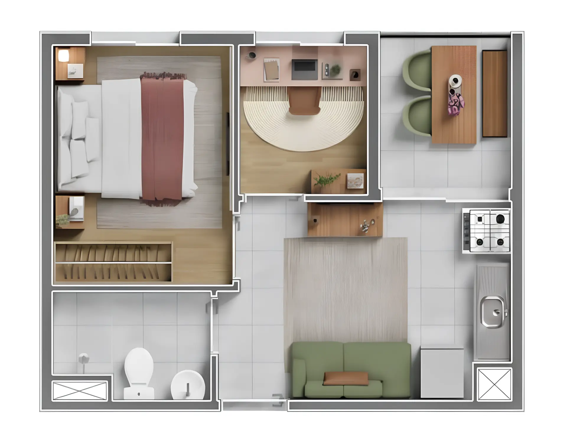 Planta 1 – Ipanema 212