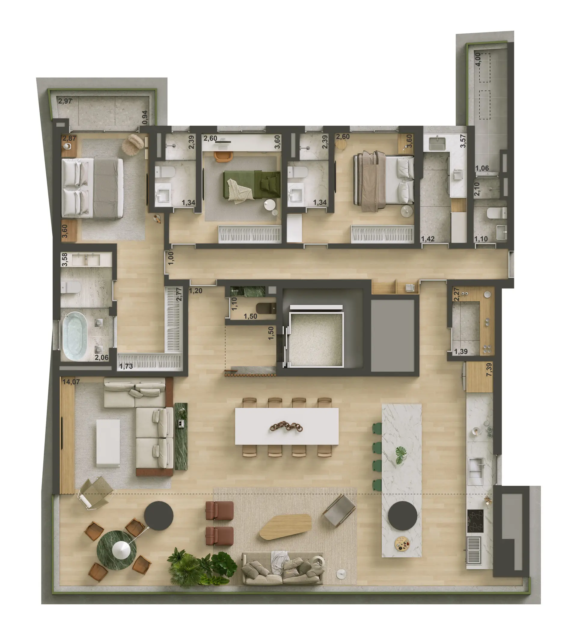 Planta 1 – Isa Brooklin