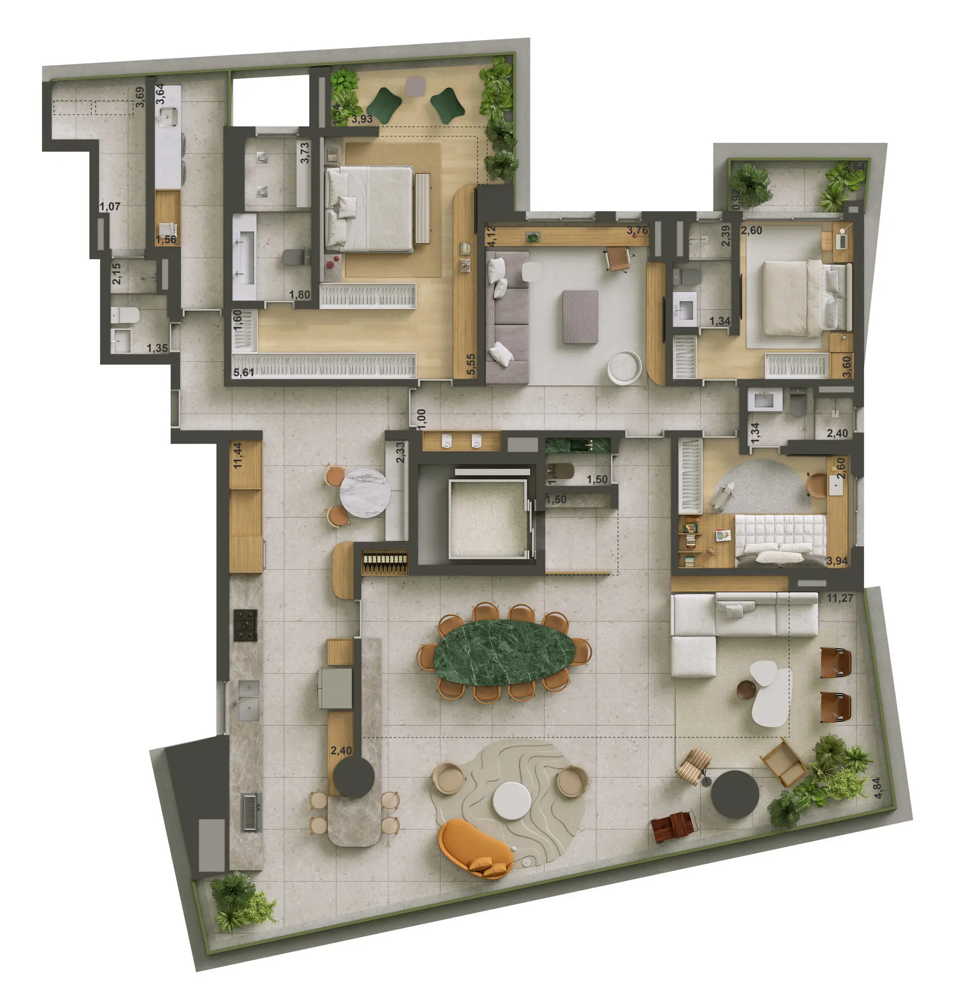 Planta 3 – Isa Brooklin