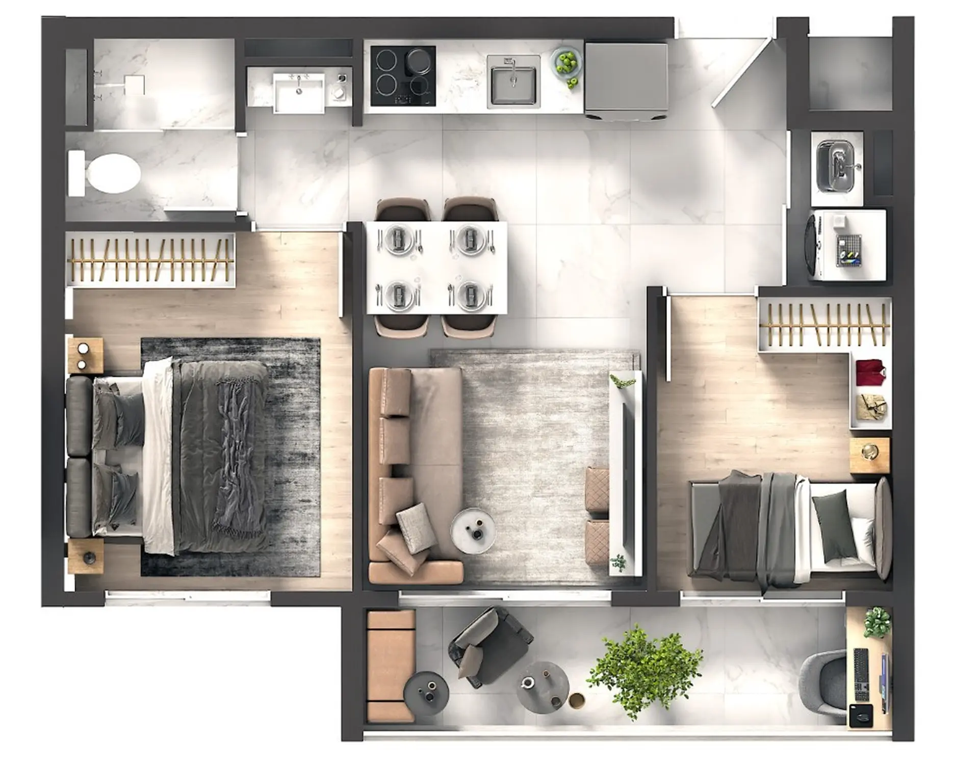 Planta 1 – Isla Morumbi