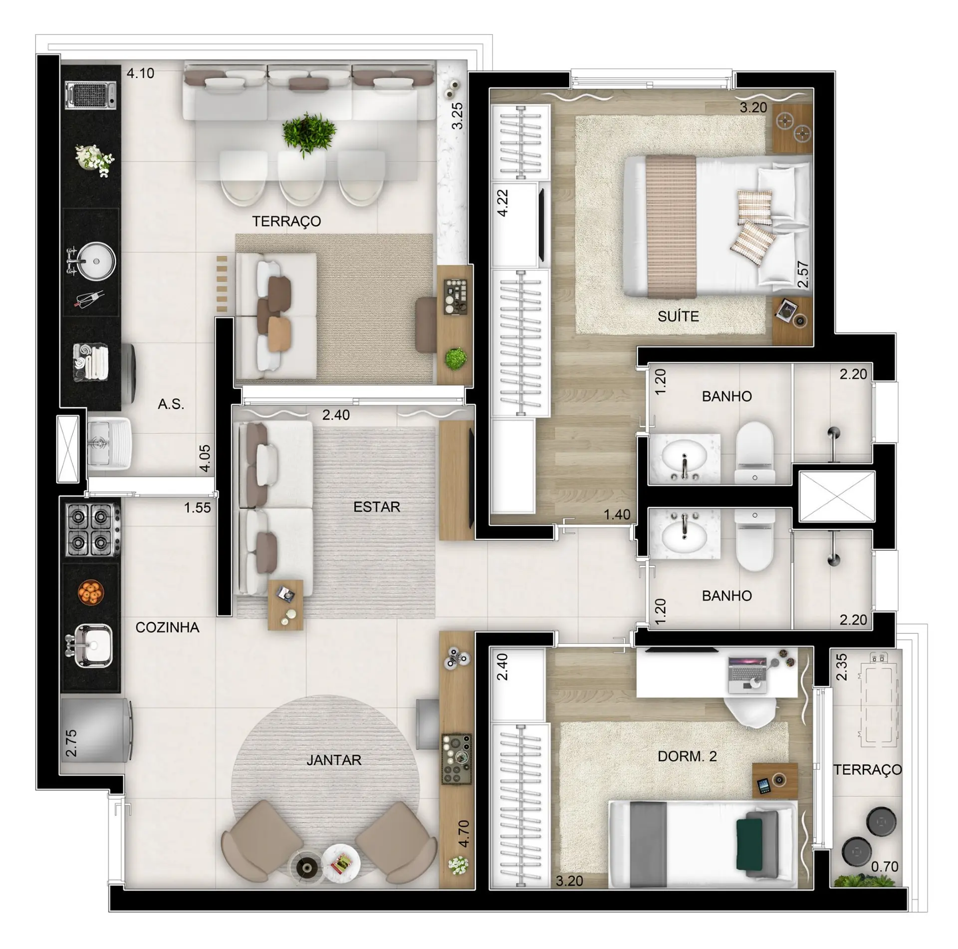 Planta 3 – K360 Humberto I