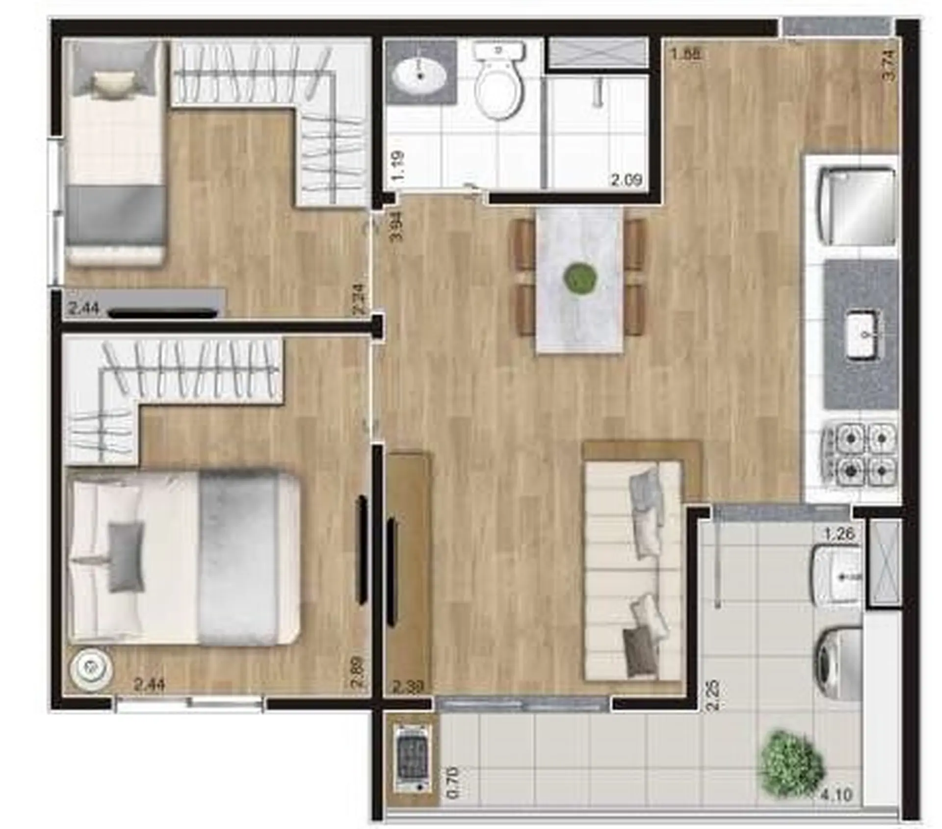 Planta 1 – KZ Direct Bresser
