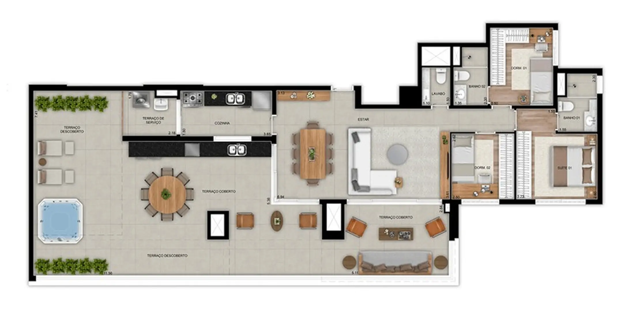Planta 4 – Landmark Tatuapé