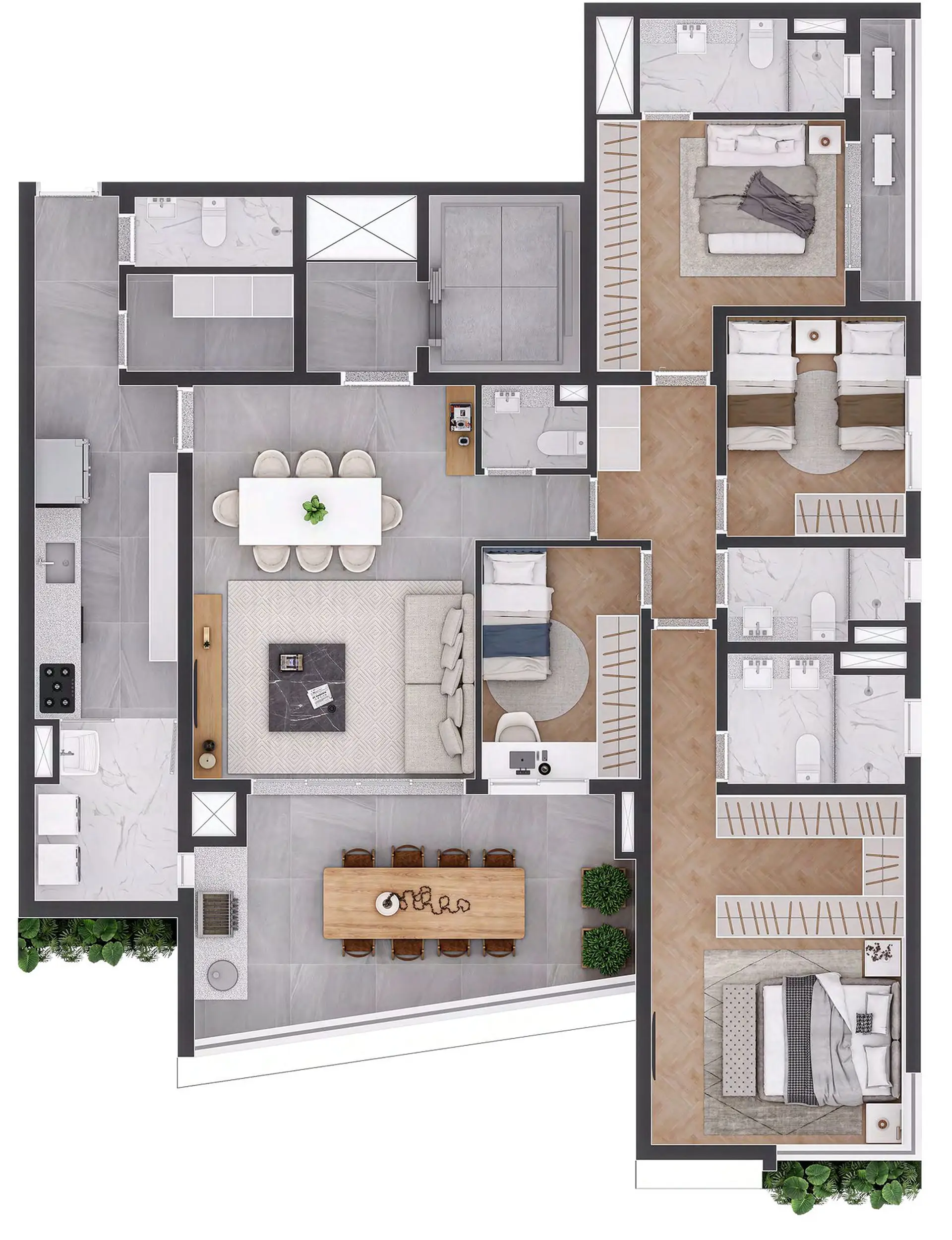 Planta 1 – Layers Jardins