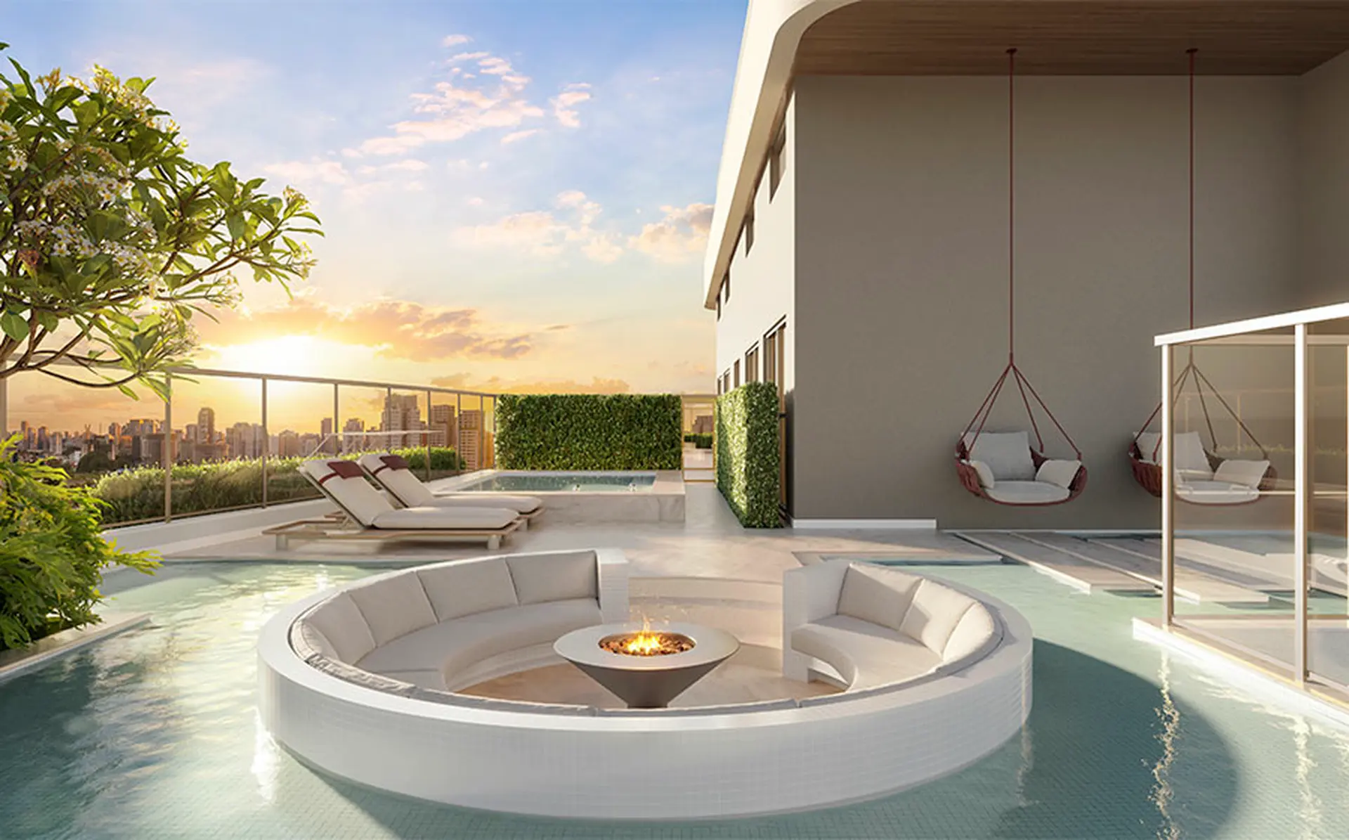 Le Six Residence — área de lazer 4