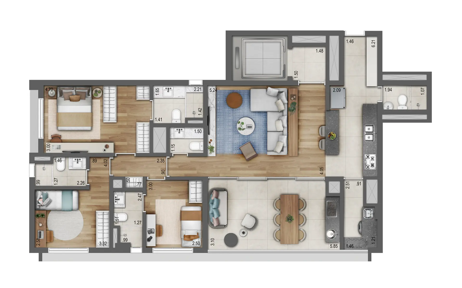 Planta 4 – Leaf Loefgren Vila Mariana