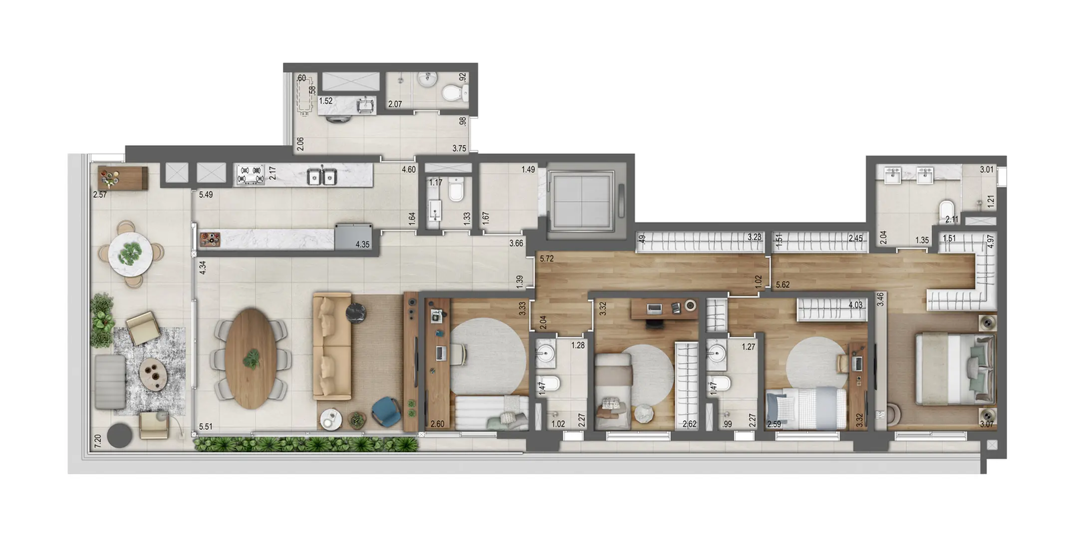 Planta 3 – Leaf Loefgren Vila Mariana