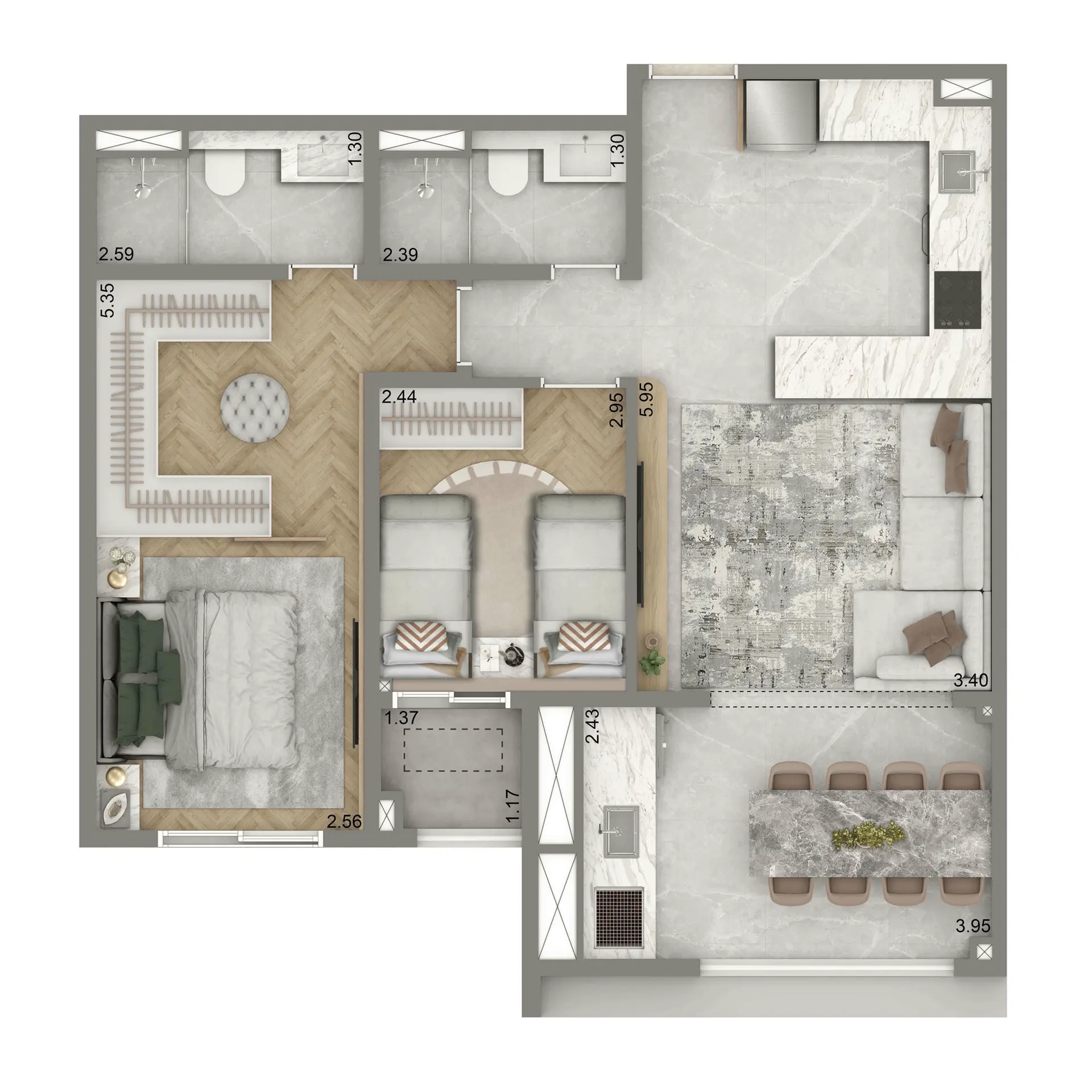 Planta 4 – Leven By Living