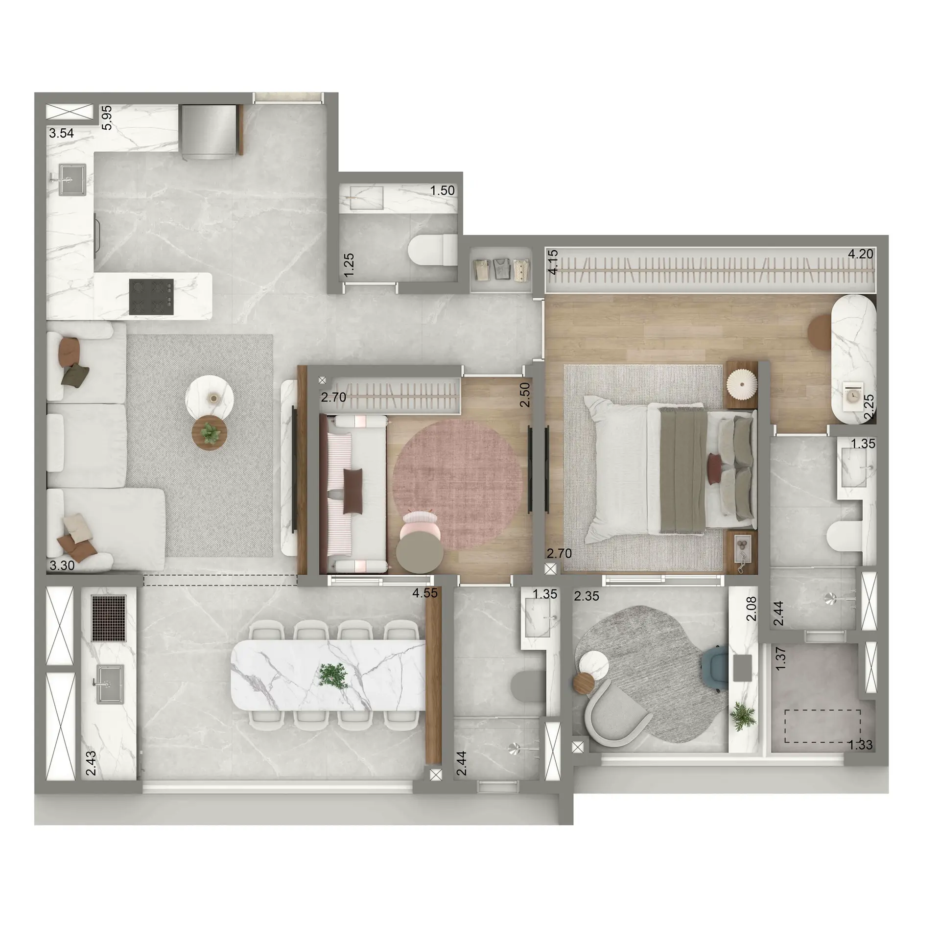 Planta 3 – Leven By Living