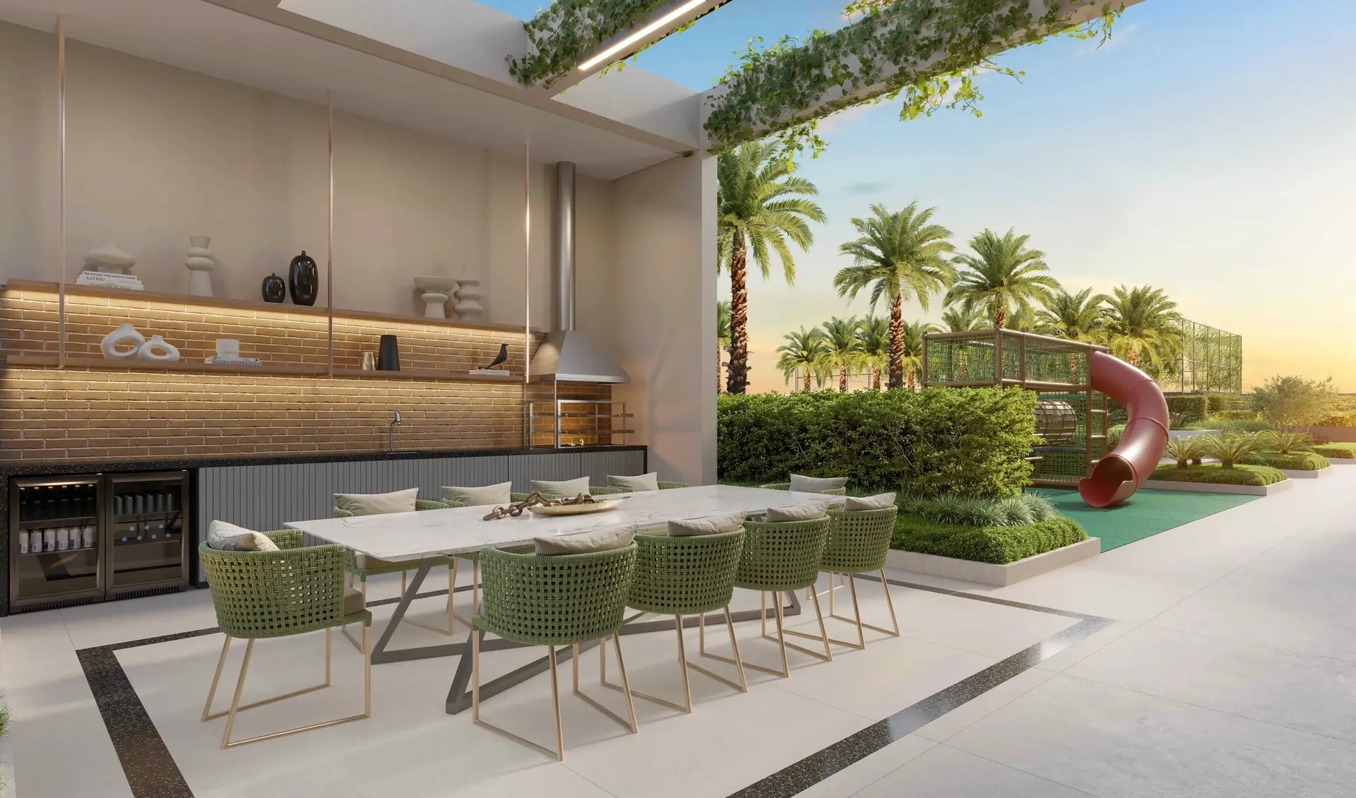 Leven By Living — área de lazer 2