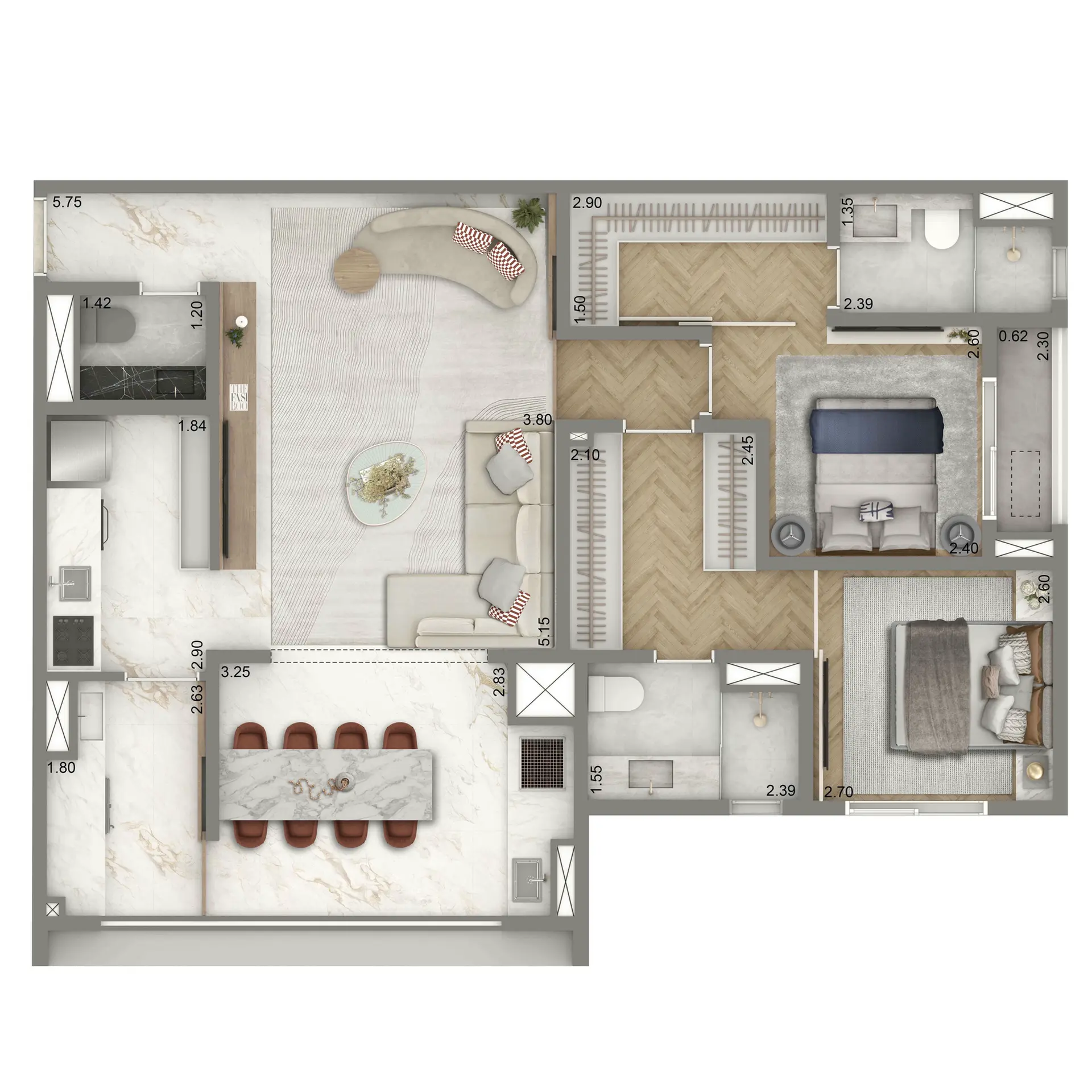 Planta 2 – Leven By Living