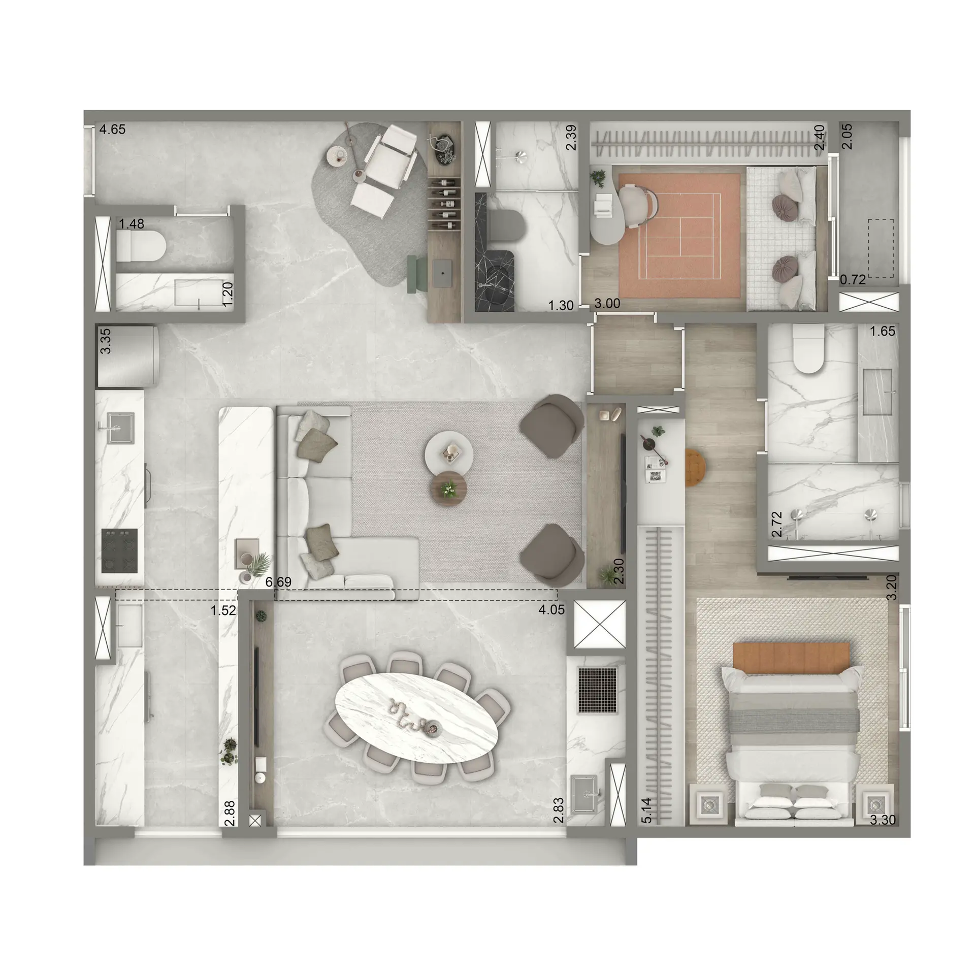 Planta 1 – Leven By Living