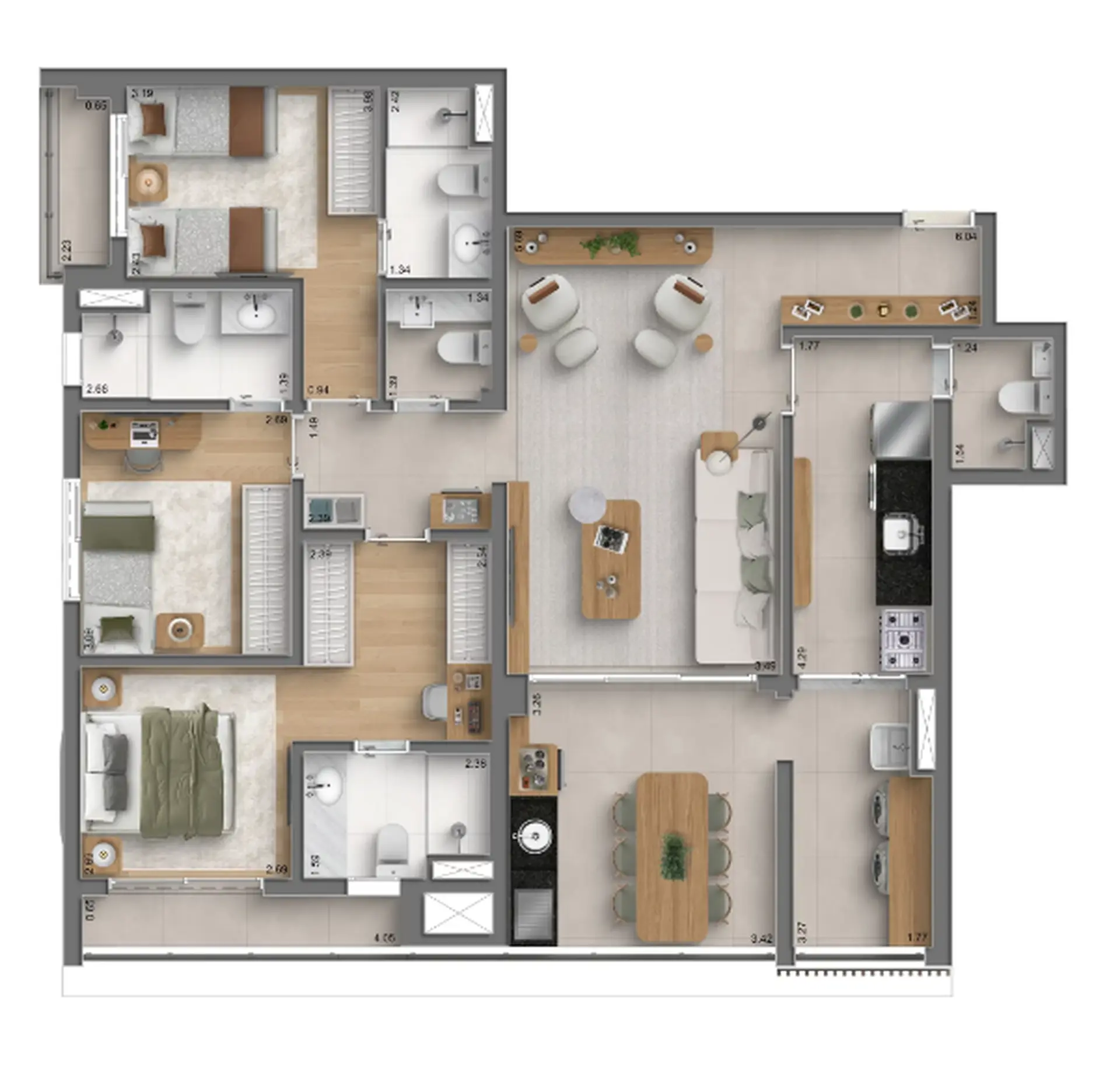 Planta 2 – Mac Vila Clementino