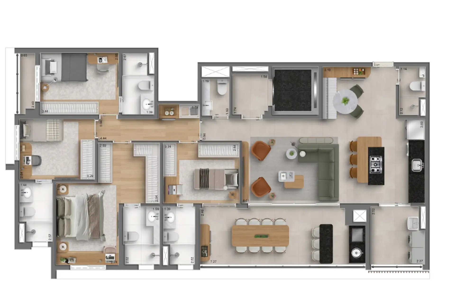 Planta 1 – Mac Vila Clementino