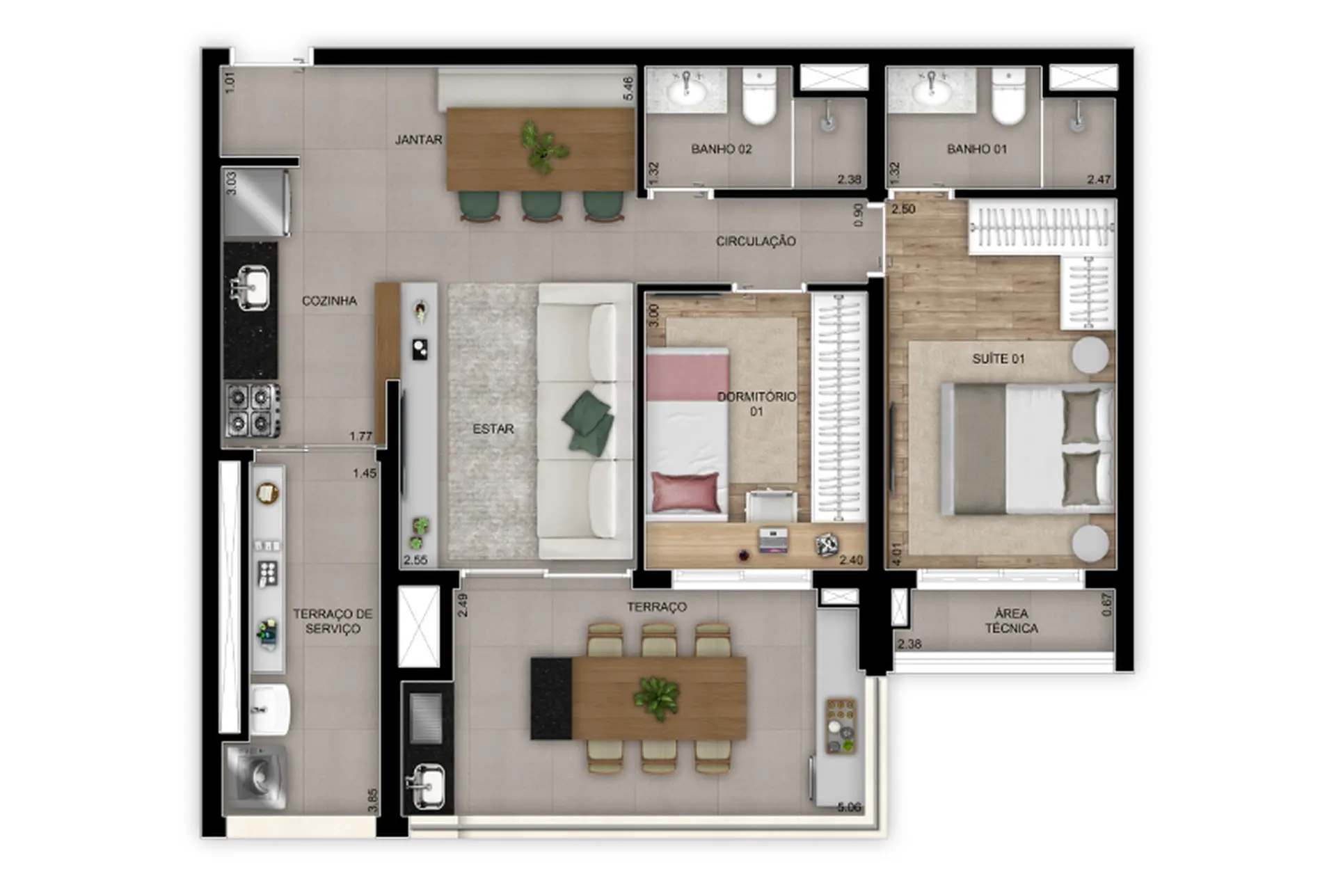 Planta 2 – Madre 914 Mooca