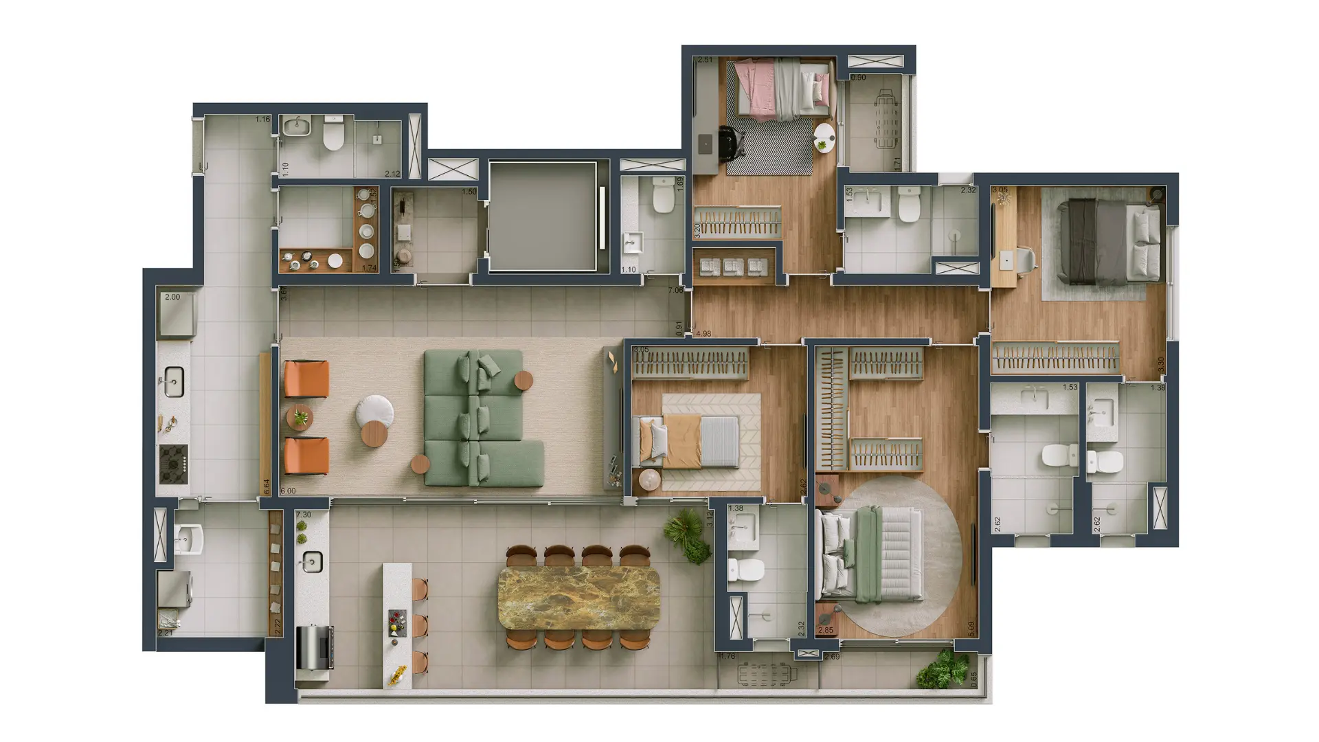 Planta 2 – Maison Diogo By Fibra