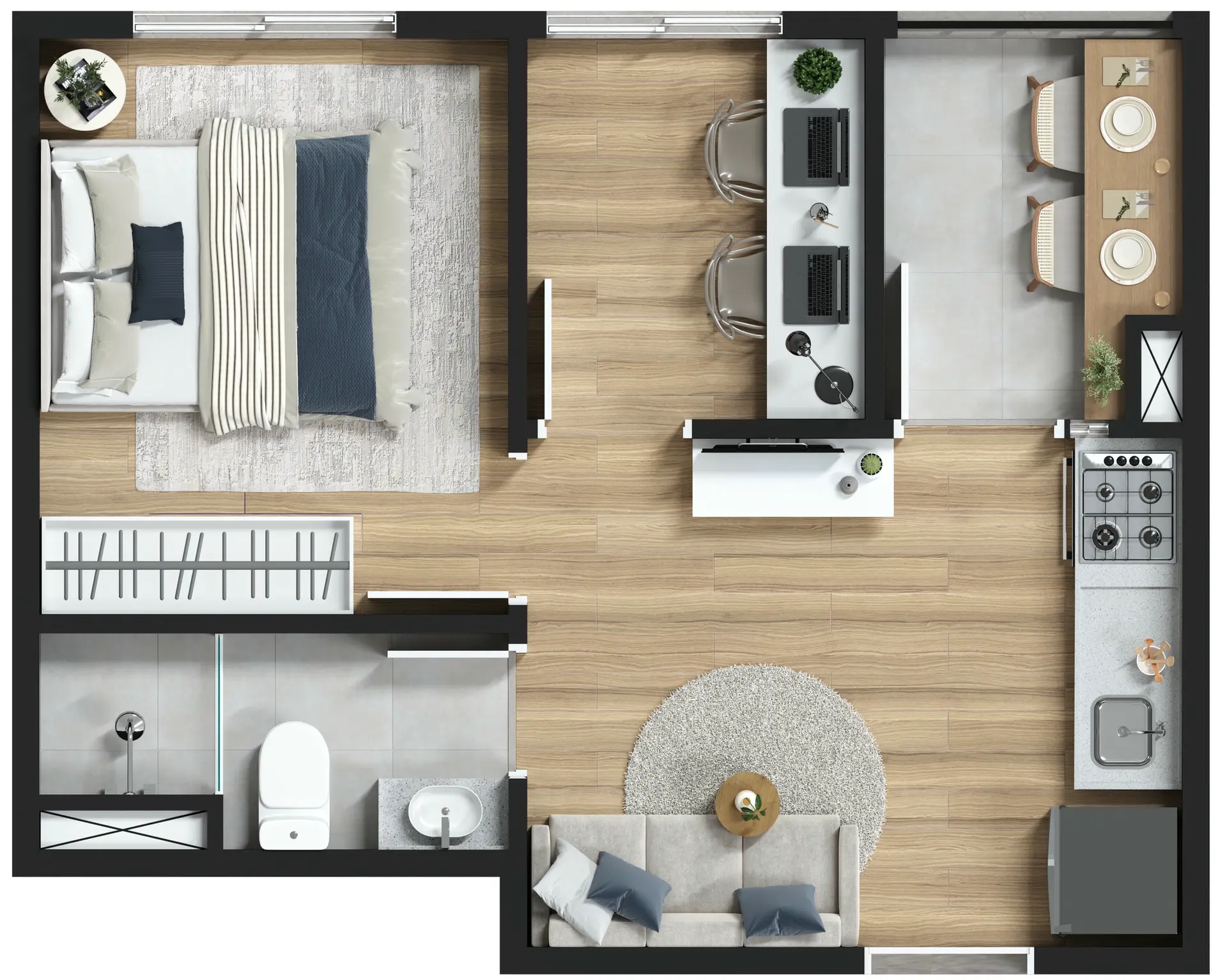 Planta 1 – Maskan Carrão