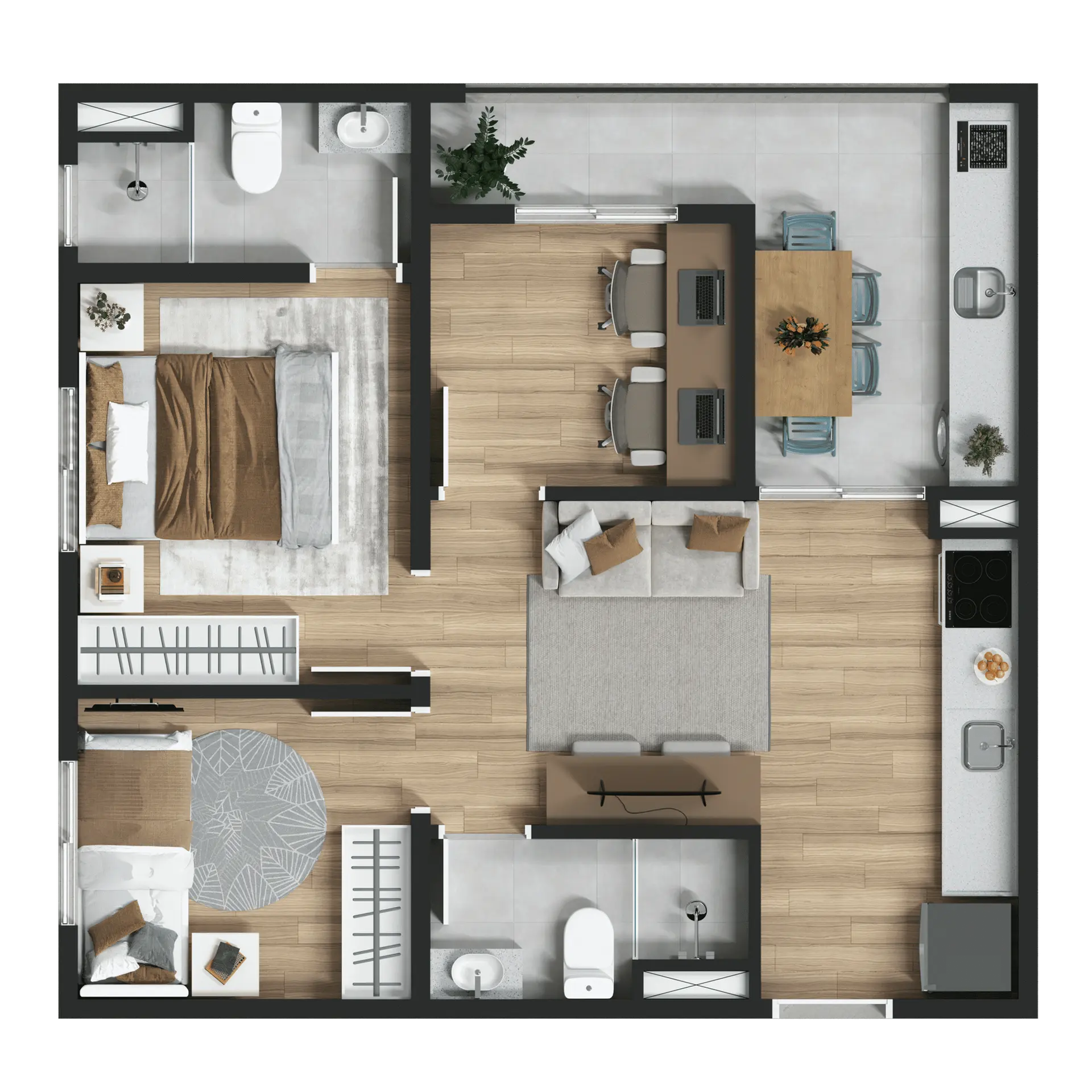 Planta 3 – Maskan Carrão