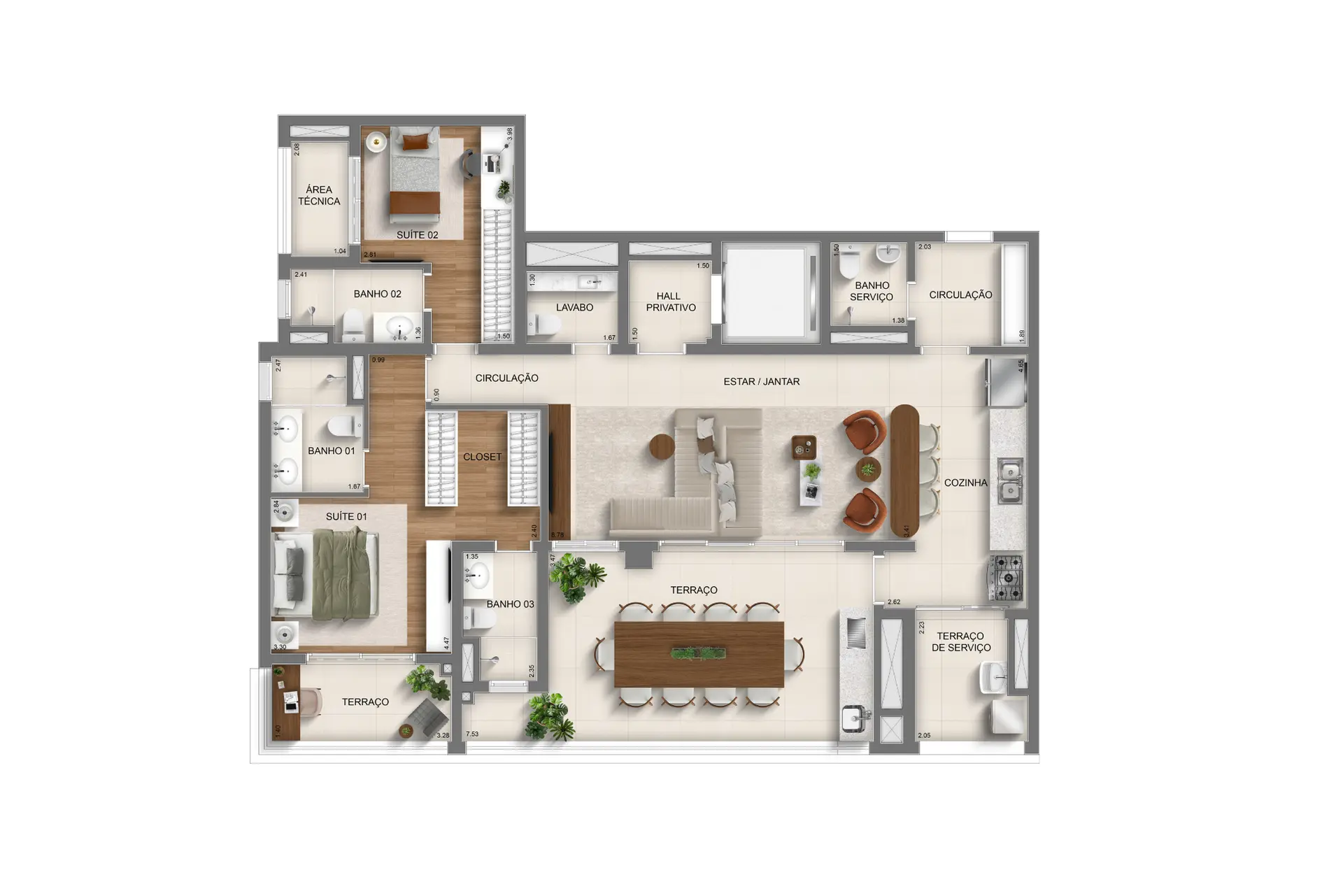 Planta 3 – Monã Mooca