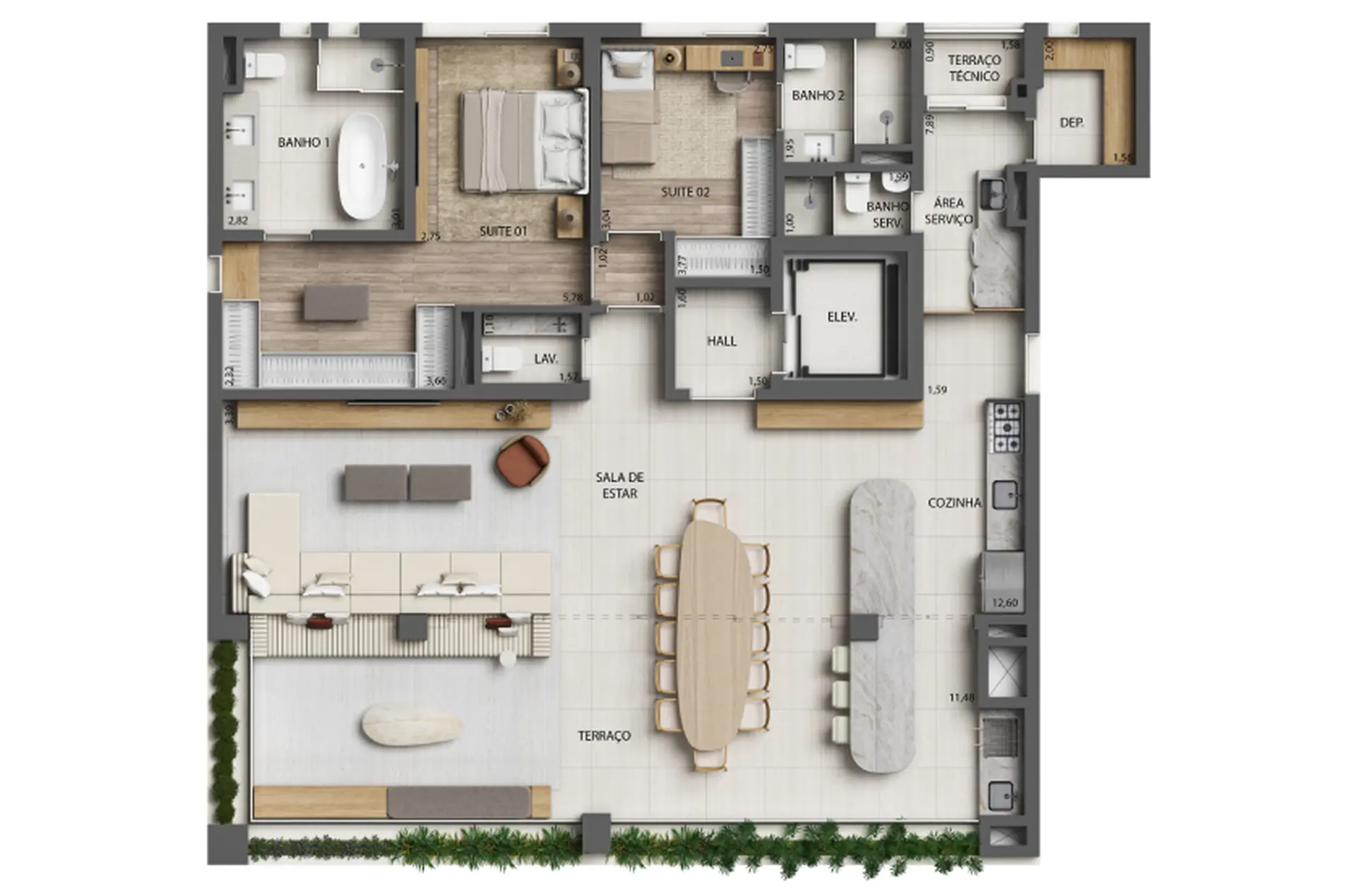 Planta 3 – Monã The Grand Lodge
