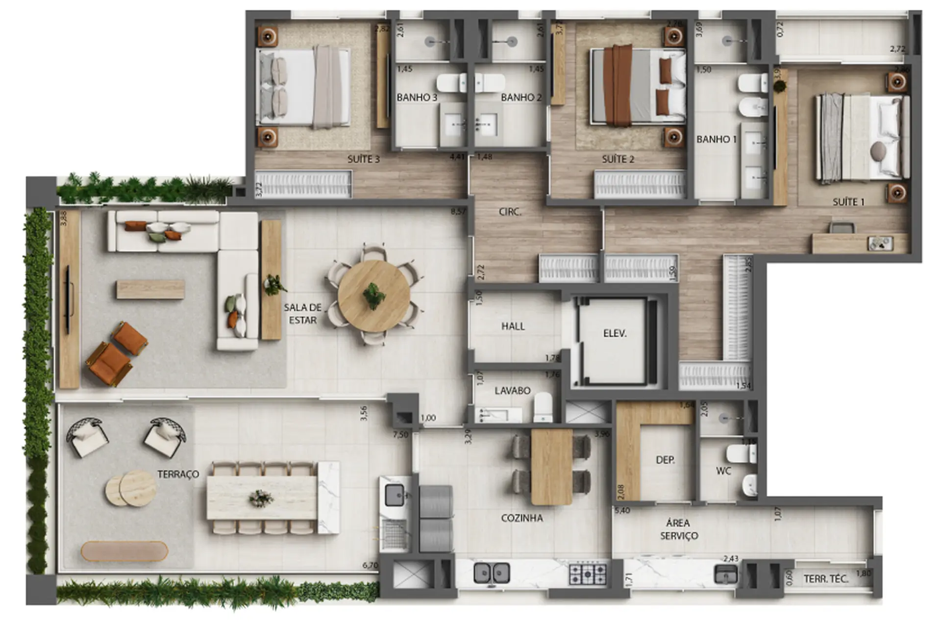 Planta 2 – Monã The Grand Lodge