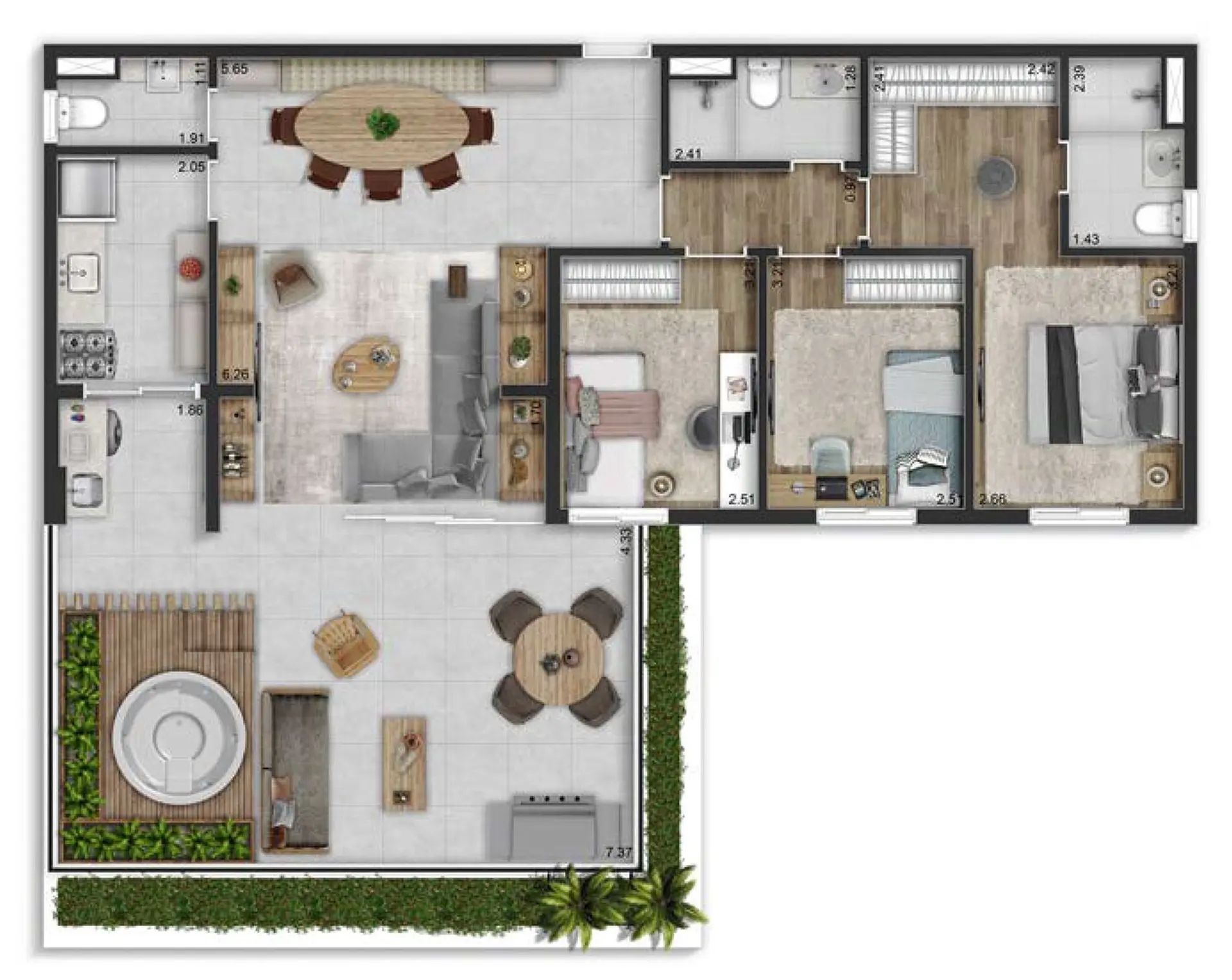 Planta 3 – Natus Braz Leme
