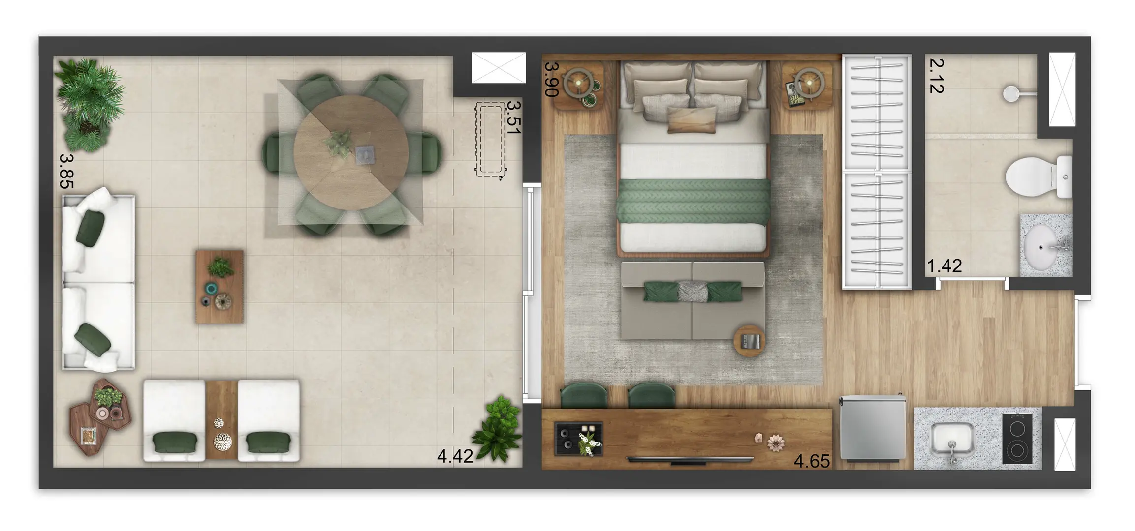 Planta 1 – New Time