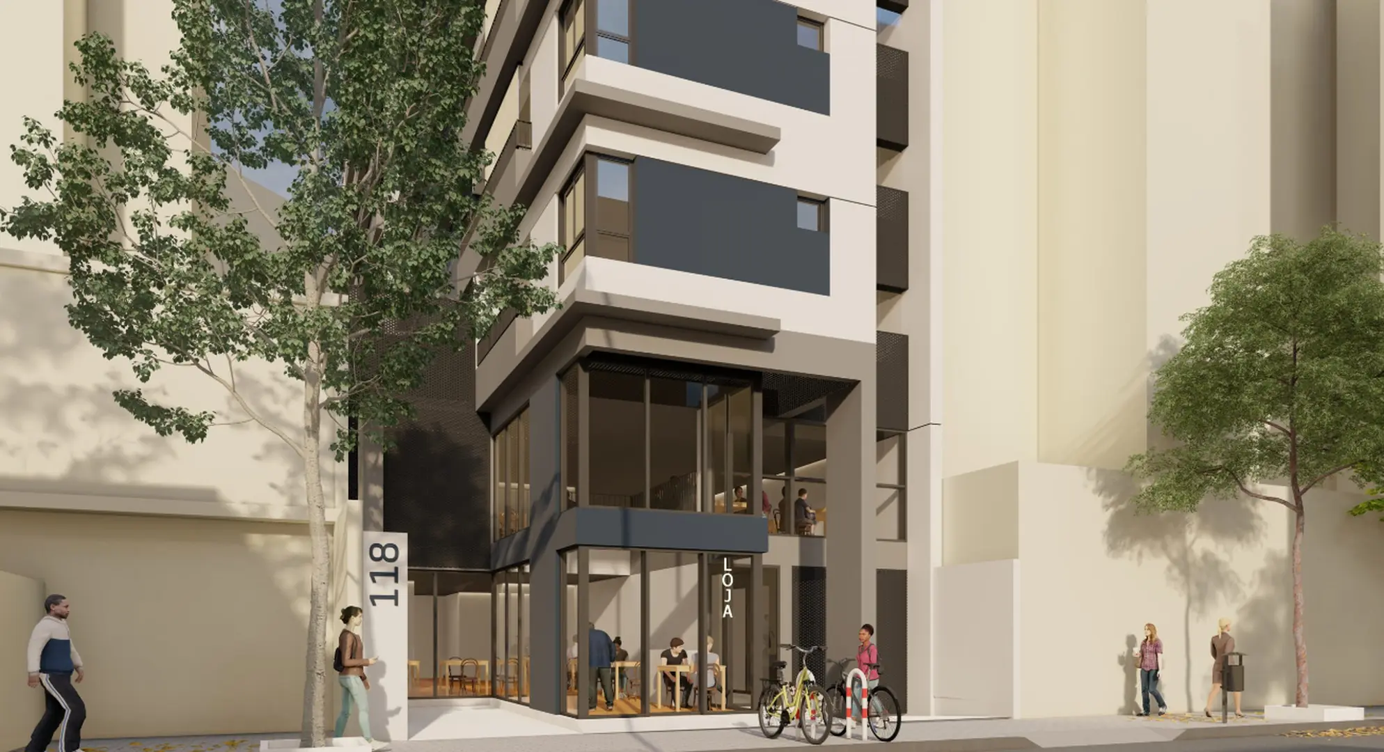 Fachada Next Mackenzie – Higienópolis