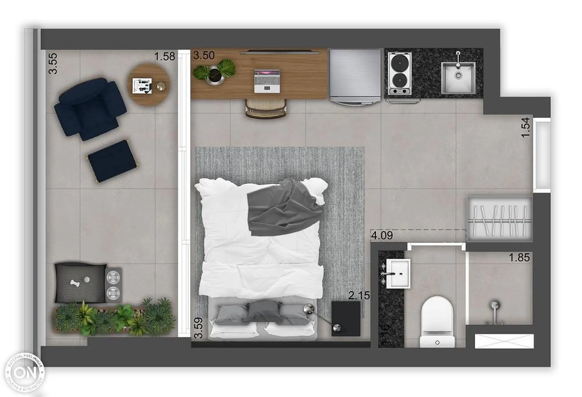 Planta 1 – ON Augusta