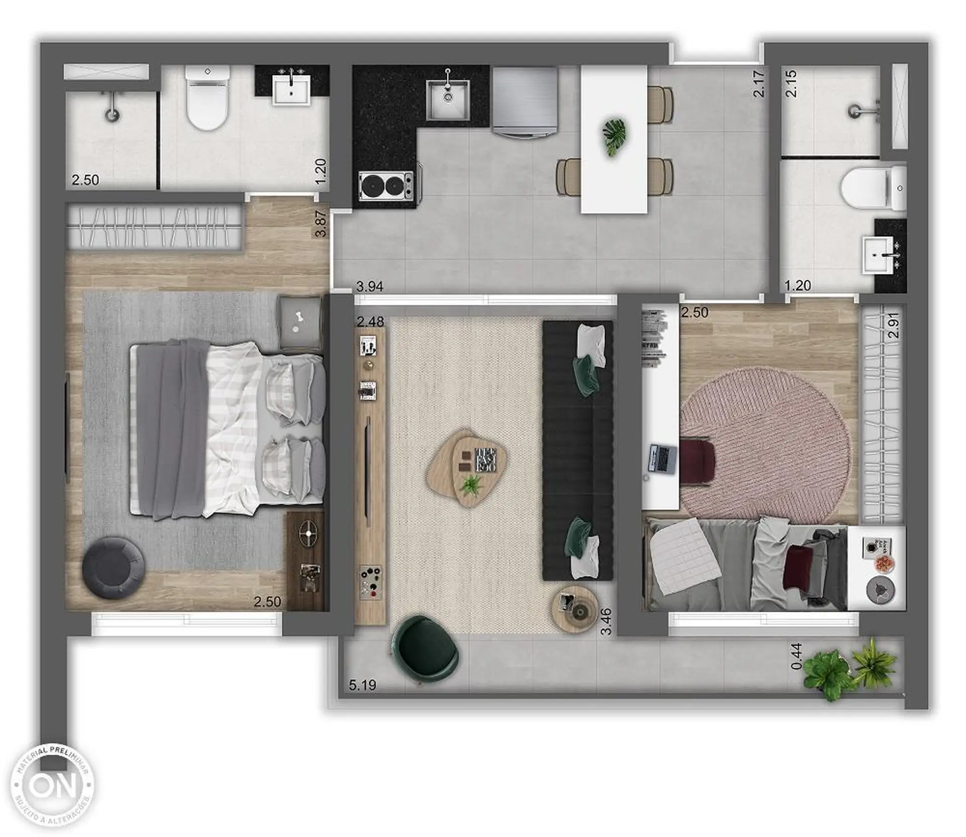 Planta 2 – ON Augusta