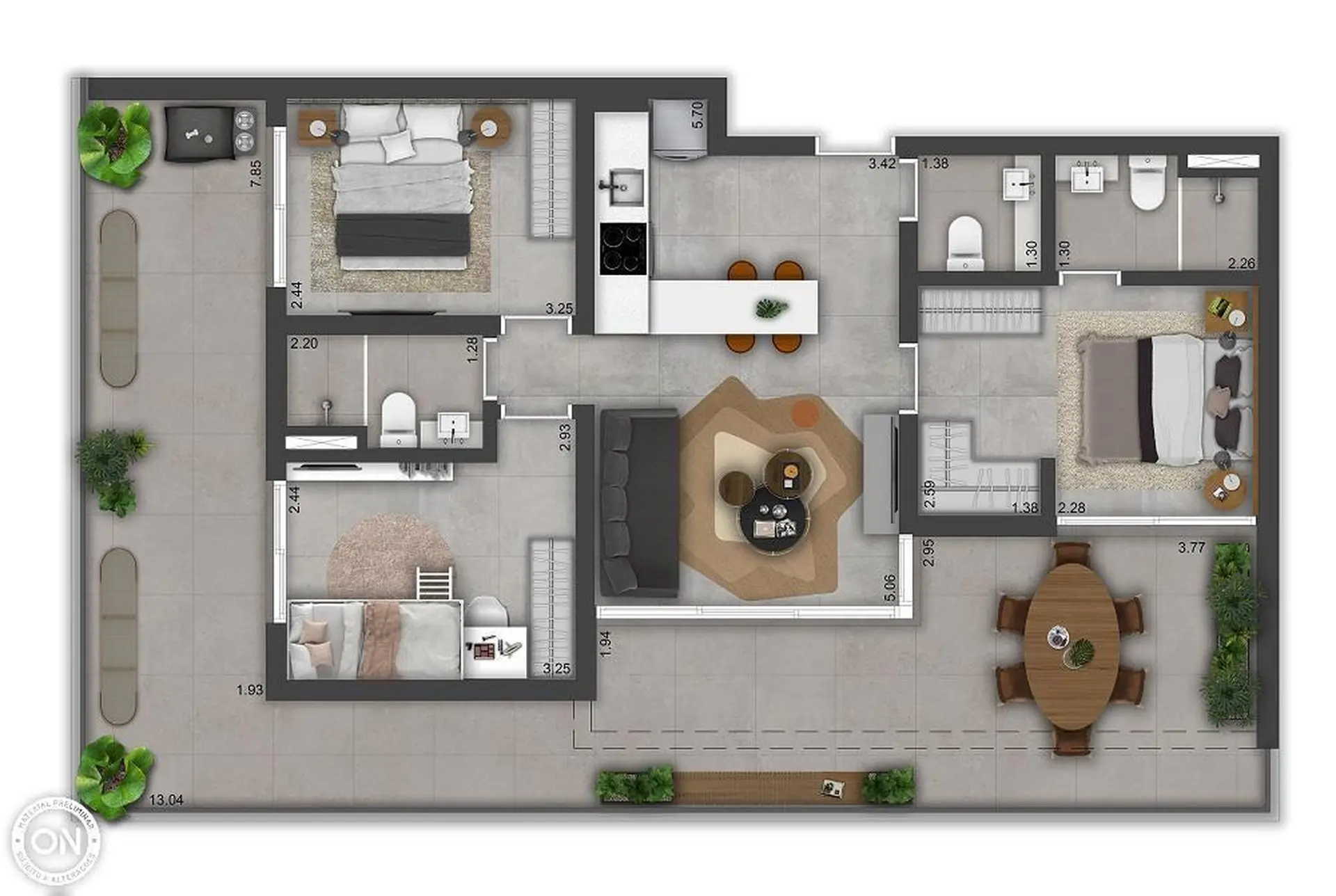 Planta 3 – ON Augusta
