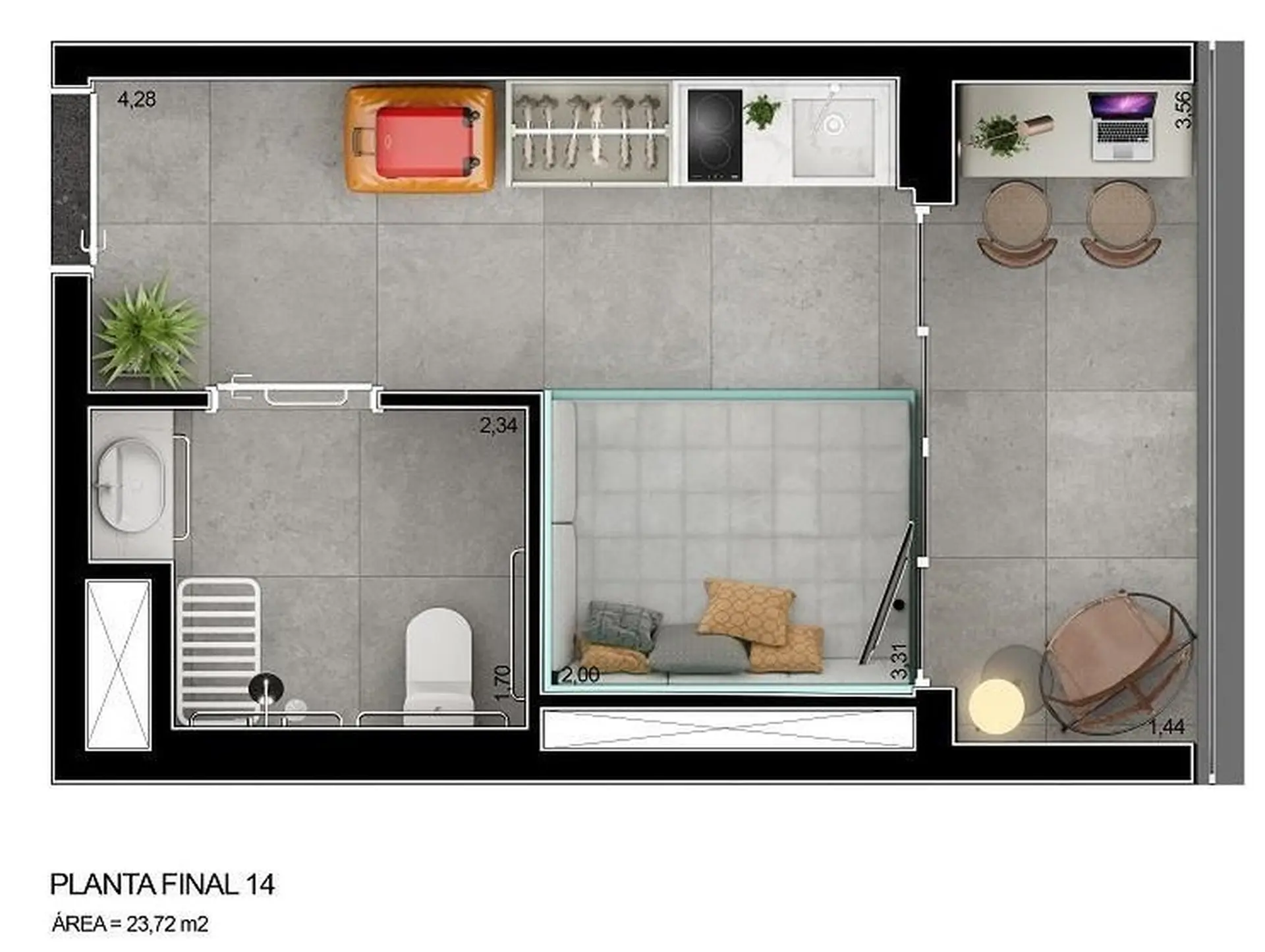 Planta 1 – ON Paulista