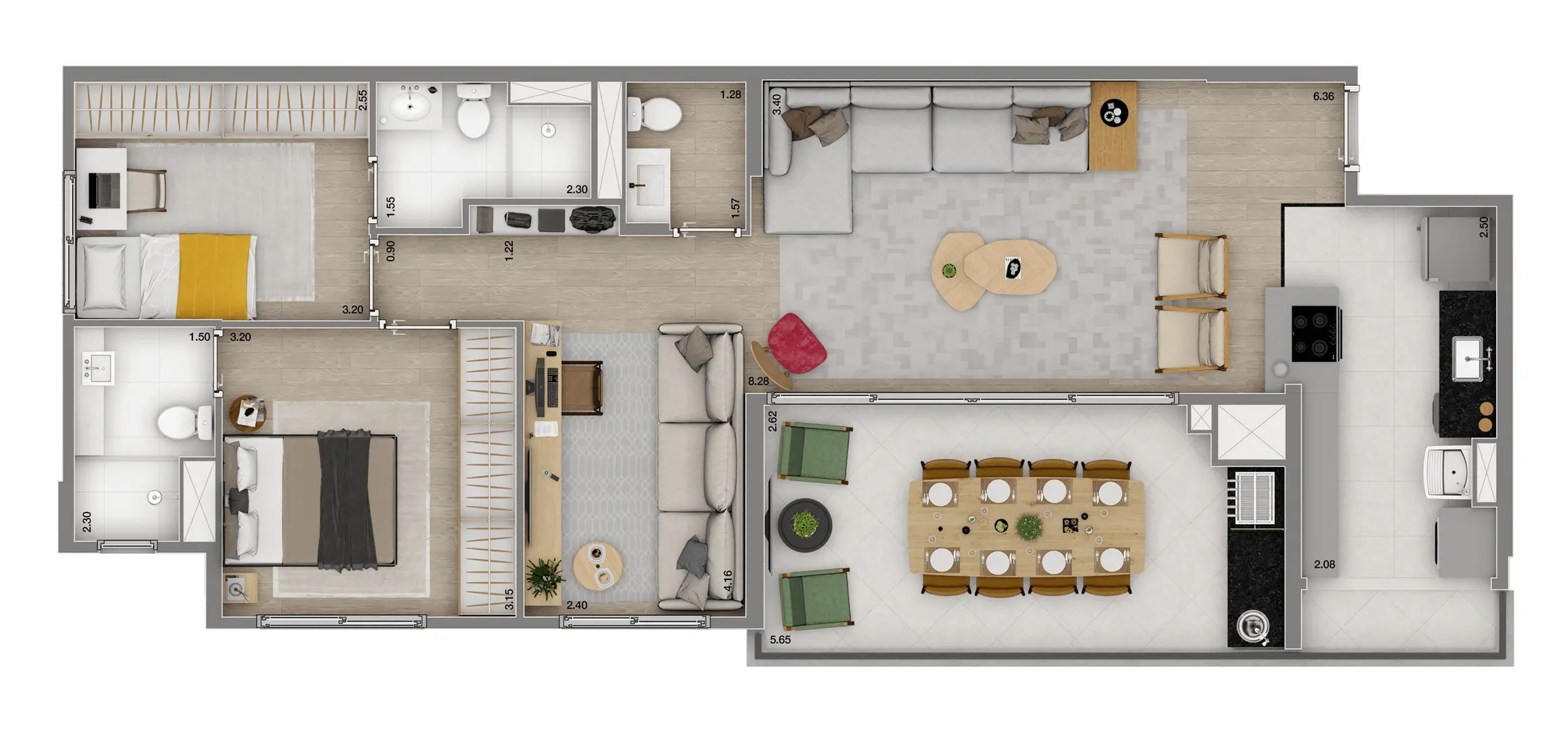 Planta 2 – Ohana Morumbi