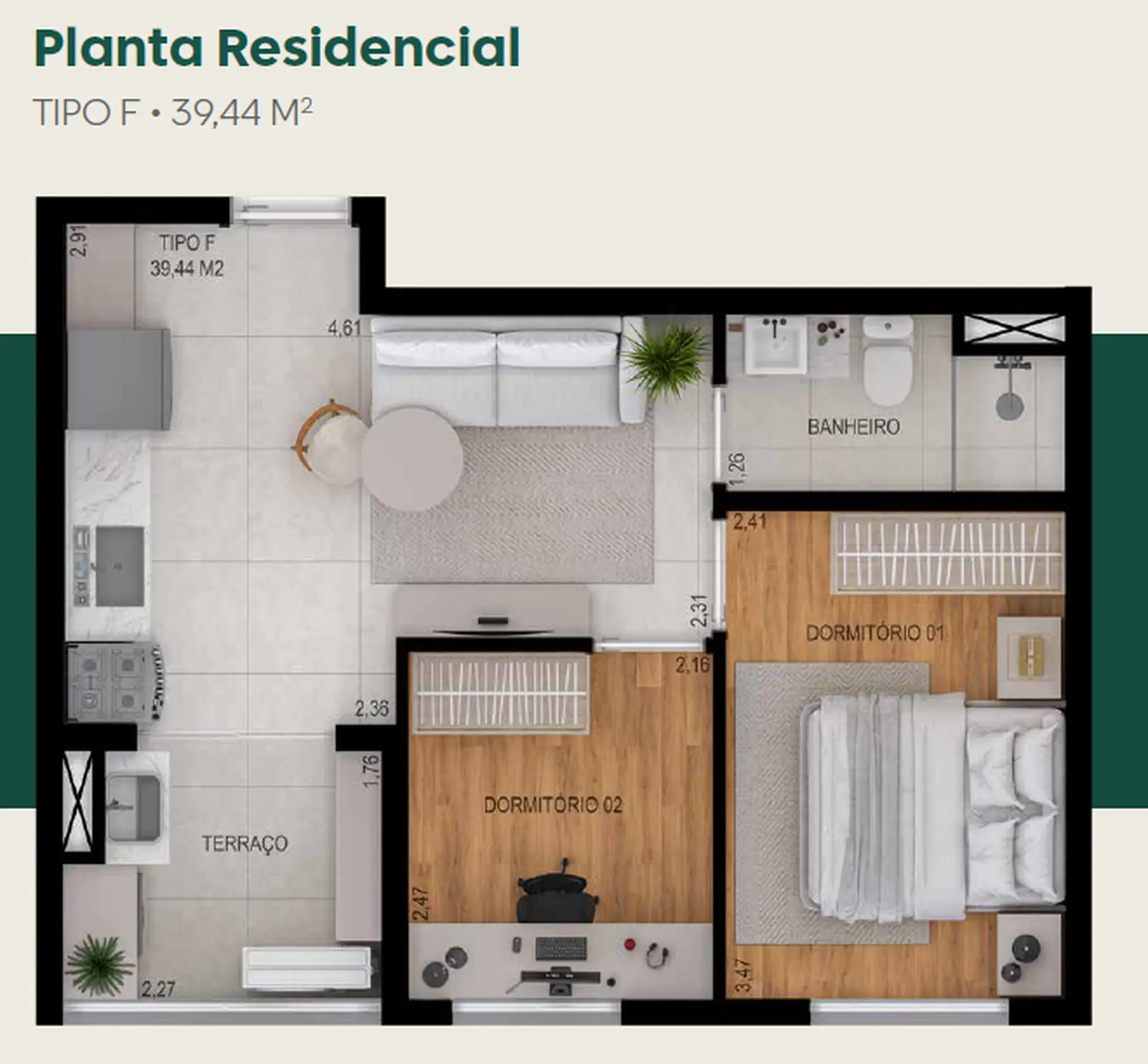 Planta 4 – Oliva 317 – Residencial