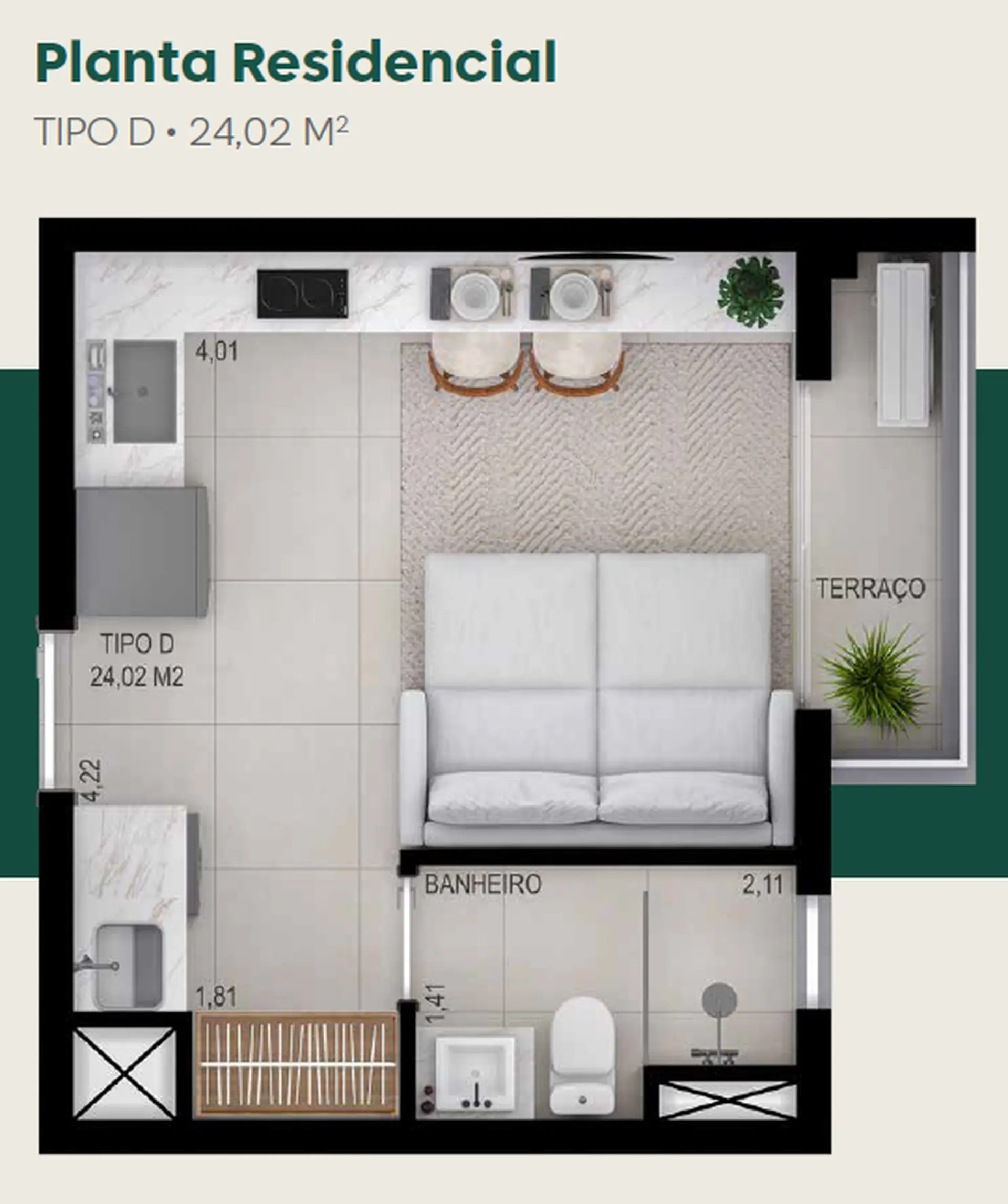 Planta 1 – Oliva 317 – Residencial