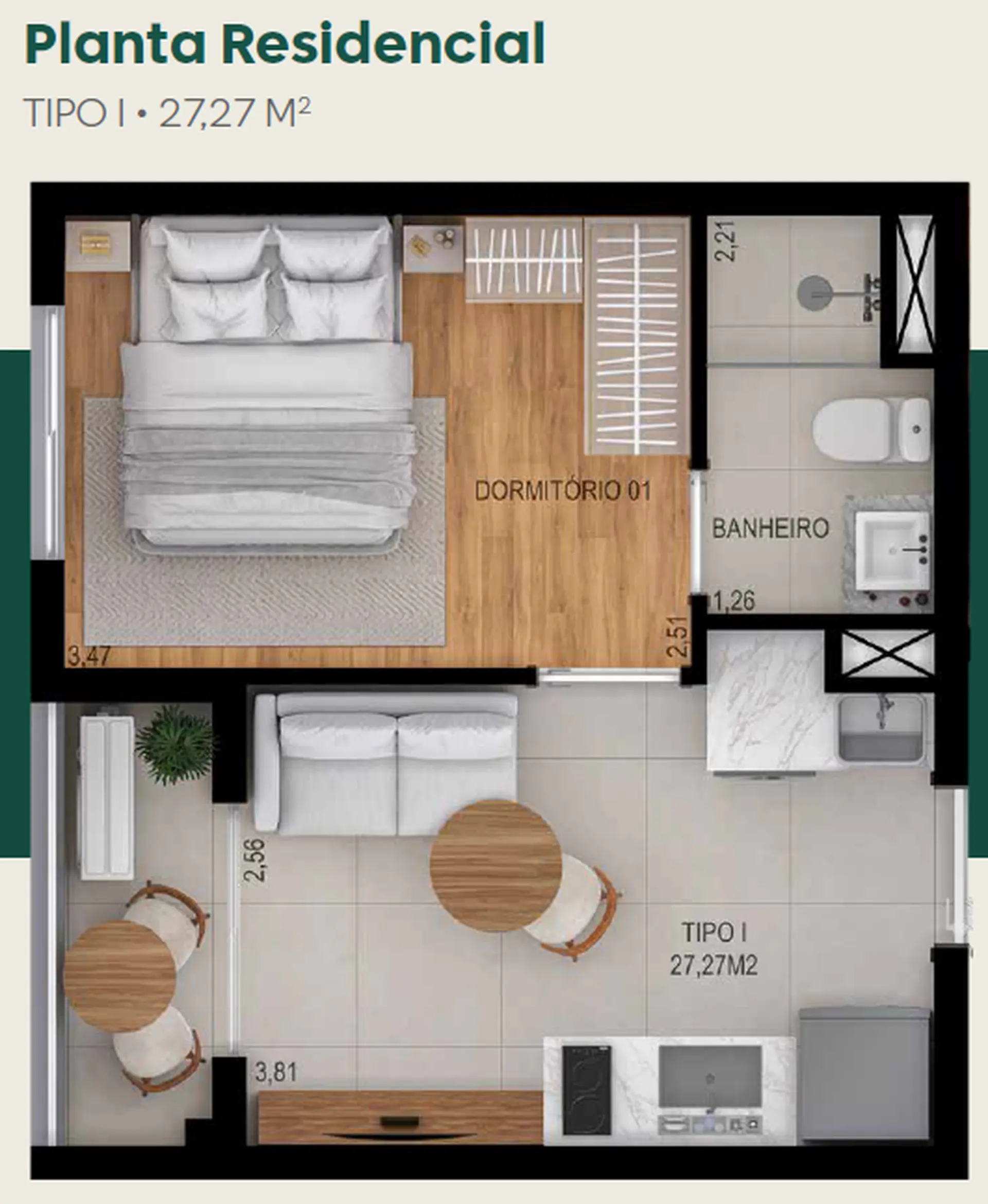 Planta 2 – Oliva 317 – Residencial