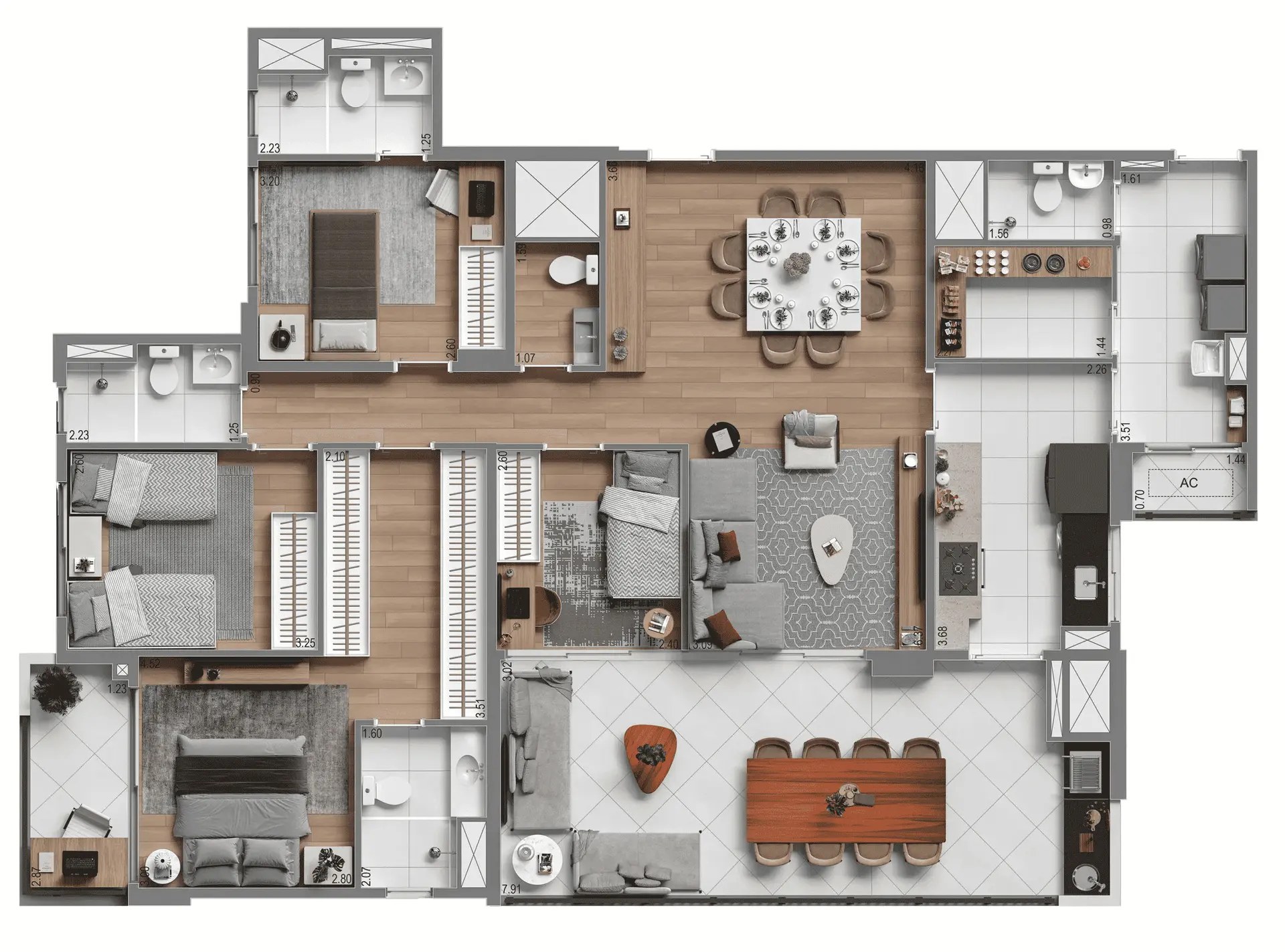 Planta 2 – Olivier Morumbi